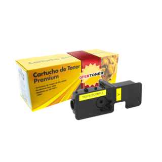 Foto 1 | Tóner Tk5232y Compatible con Kyocera M5521cdn M5521cdw P5021cdn P5021cdw Amarillo