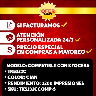 Foto 8 | Tóner Genérico Compatible Con Kyocera M5521cdn