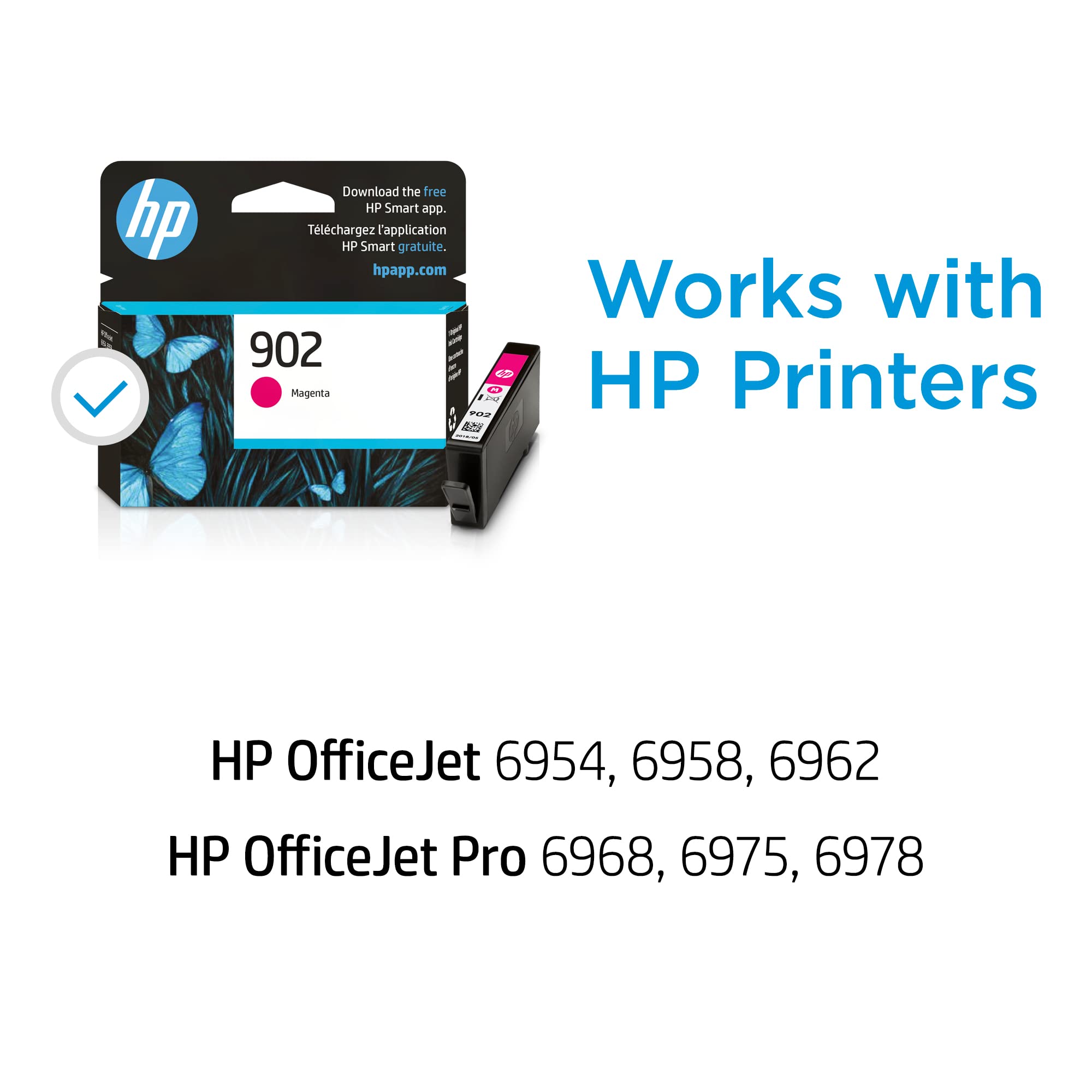 Foto 3 pulgar | Cartucho De Tinta Hp 902 Magenta Para Hp Officejet 6950, 6960 - Venta Internacional.