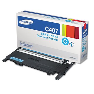 Foto 1 | Cartucho De Tóner Samsung Clt-c407s Cian Para Clp-325w, Clx-3185fw - Venta Internacional.
