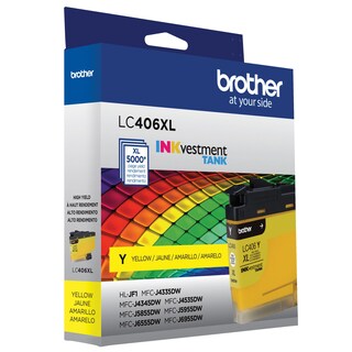 Foto 4 | Cartucho De Tinta Brother Lc406xly High Yield Amarillo - Venta Internacional.