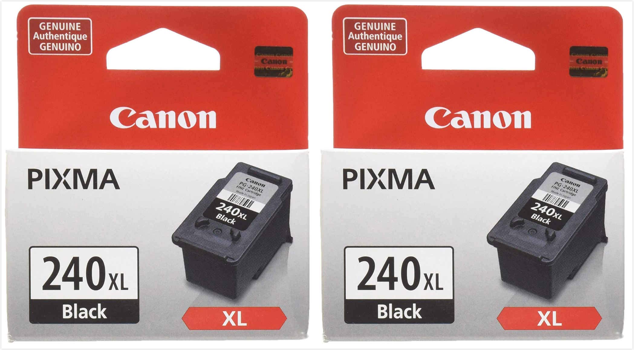 Foto 2 pulgar | Cartucho De Tinta Canon Qmrhp Pg-240xl Negro (paquete De 2) - Venta Internacional.