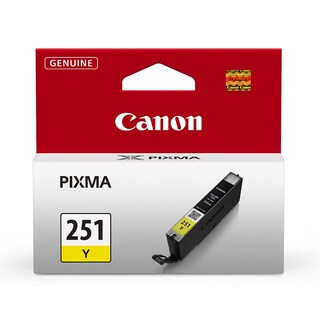 Foto 1 | Cartucho De Tinta Amarillo Canon Cli-251 Compatible Con Ip7220 Ip8720 - Venta Internacional.
