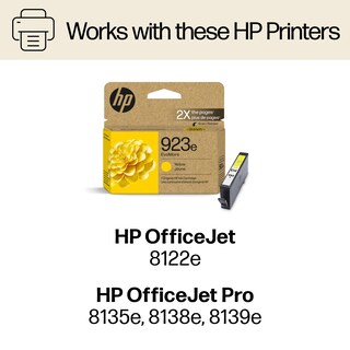 Foto 2 | Cartucho De Tinta Hp 923e Evomore Amarillo Officejet 8120/8130 - Venta Internacional.