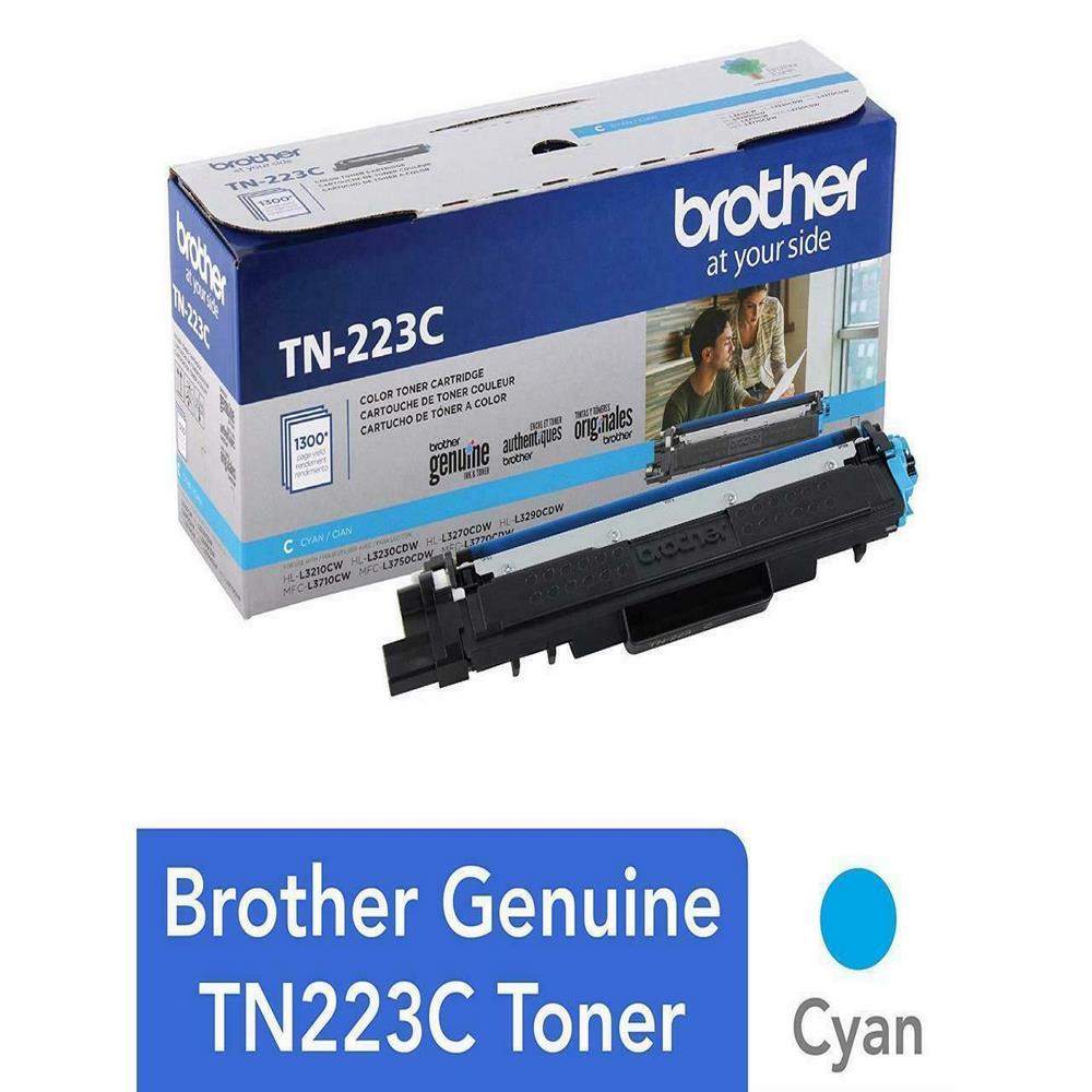 Foto 2 pulgar | Toner Brother Tn223c Cian Genuine Rendimiento Estandar (1 300 Pag)