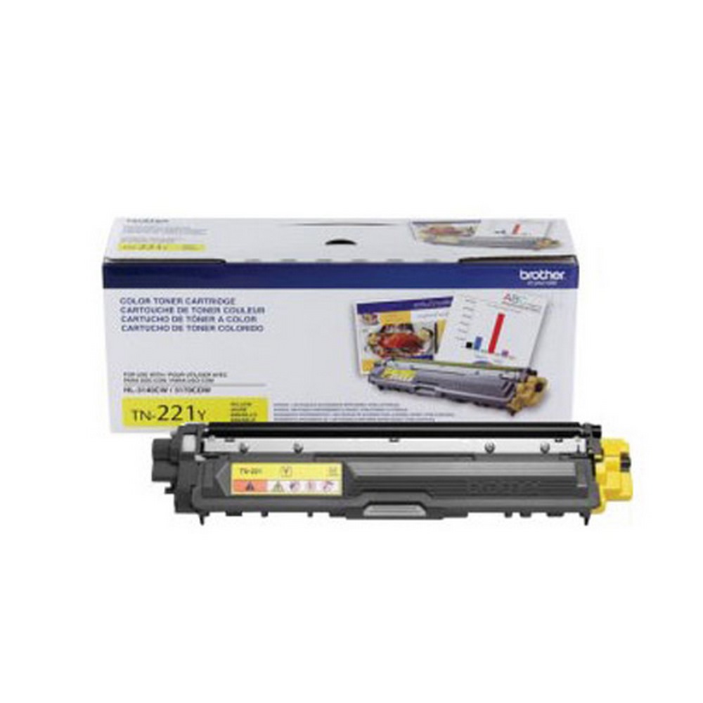 Toner Brother Tn221y Amarillo Laserjet Dcp-9020/hl-3140/hl-3150 (1 400 Pag)