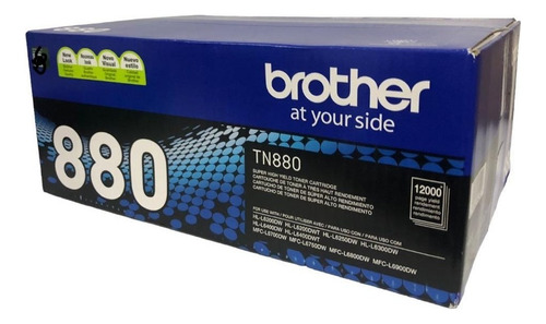 Foto 2 pulgar | Toner Brother TN880 Negro 12 Mil Páginas