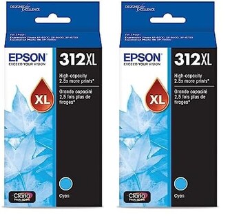 Foto 1 | Cartucho De Tinta Epson T312xl220-s Claria Photo Hd Cyan (paquete De 2) - Venta Internacional.