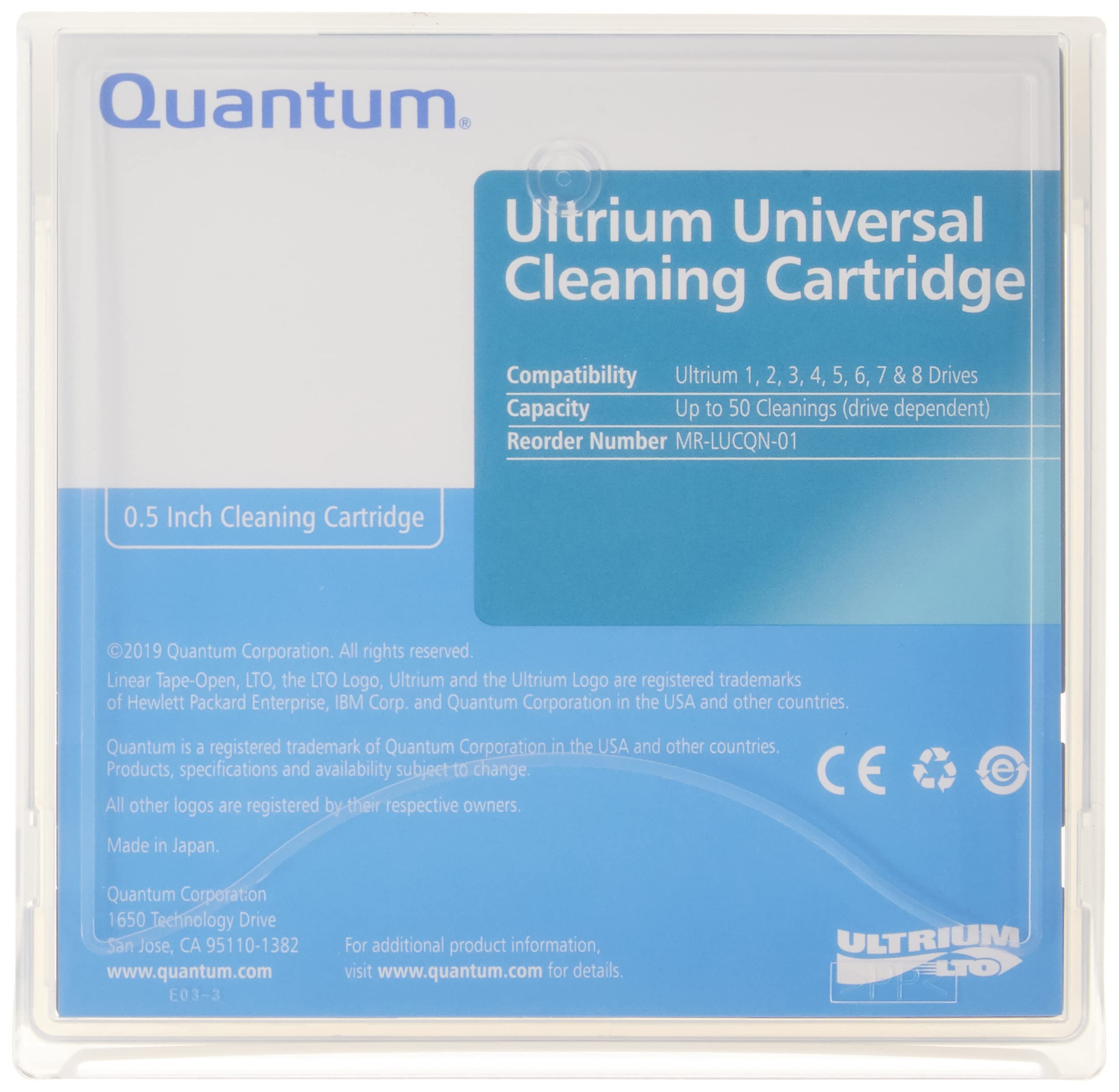 Foto 4 pulgar | Cartucho De Limpieza Quantum Lto Ultrium X 1 Mr-lucqn-01 Negro - Venta Internacional.