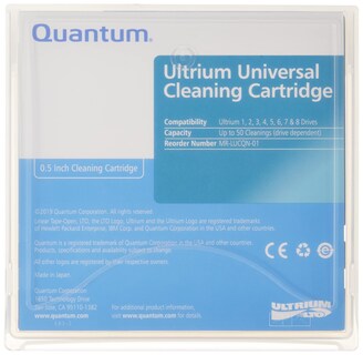 Foto 3 | Cartucho De Limpieza Quantum Lto Ultrium X 1 Mr-lucqn-01 Negro - Venta Internacional.