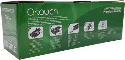 Foto 2 | Tóner Genérico Q-touch Cf283a Negro Compatible Con Impresoras Hp M125/m127/m201 | Alta Calidad Y Rendimiento