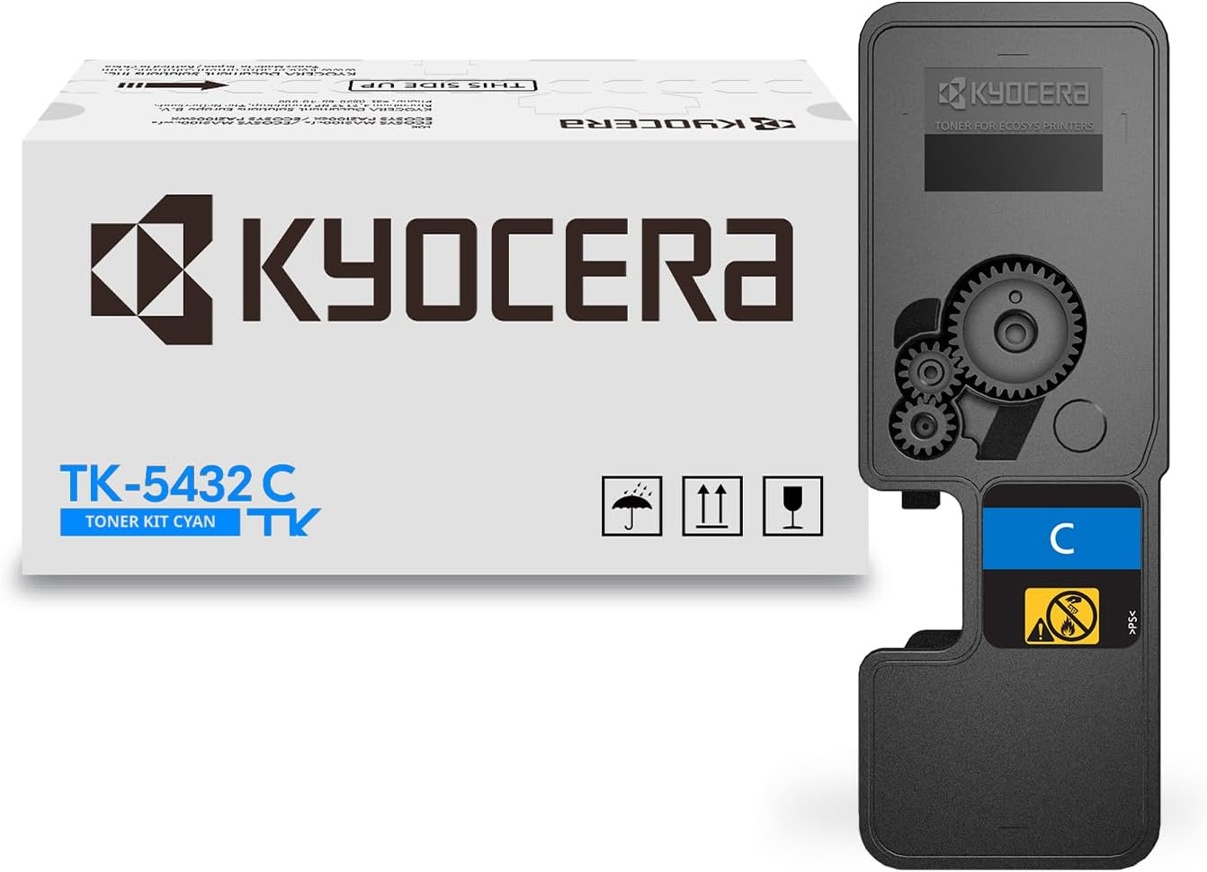 Tóner Kyocera Ecosys Tk-5432c Cian para Impresora