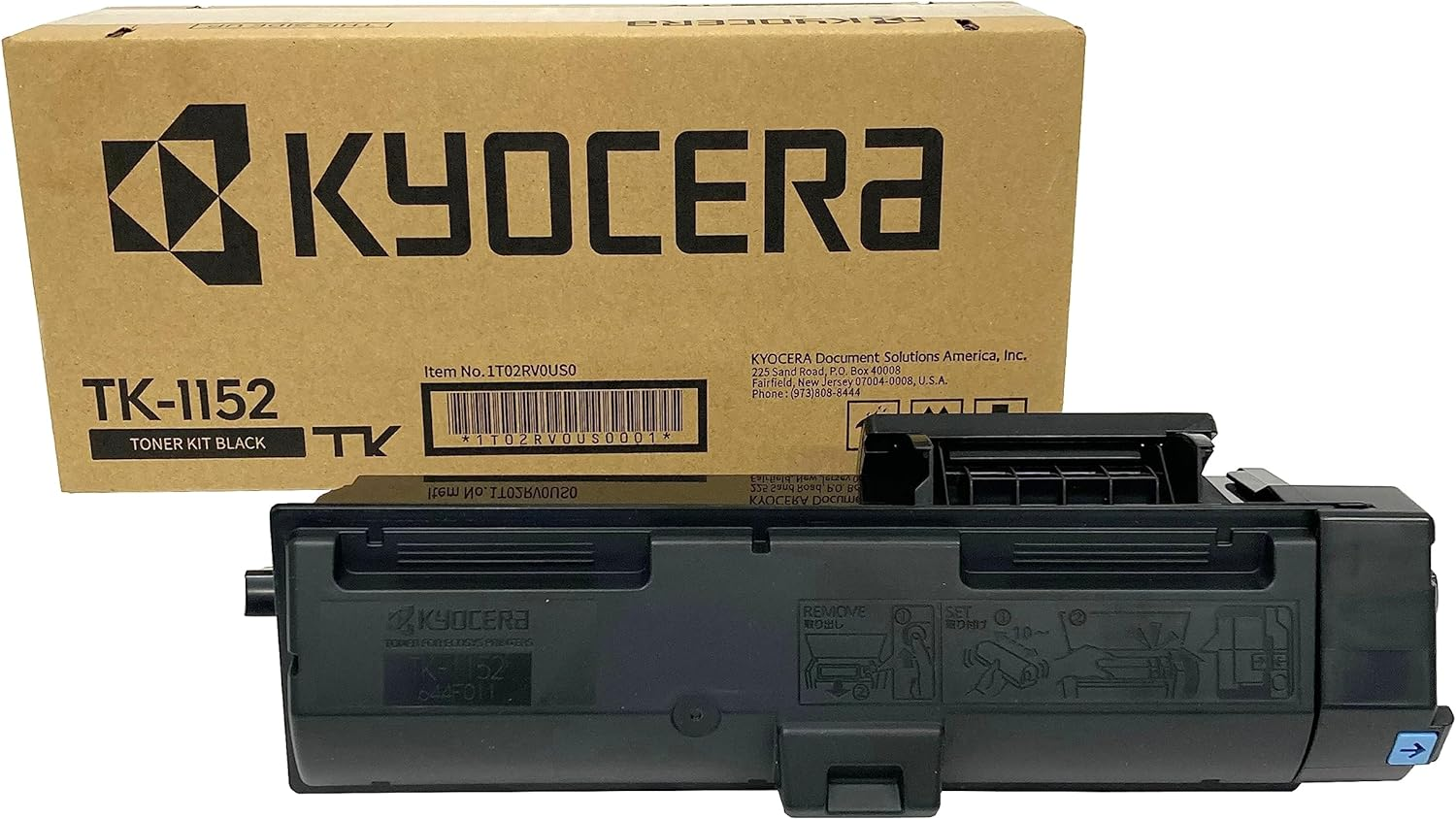 Foto 2 pulgar | Toner Kyocera Tk-1152 Negro 3000 Paginas Com/p2235dn/p2235dw/m2135dn/m2635dw 1t02rv0us0