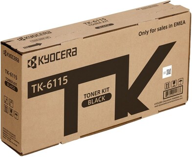 Foto 1 | Toner Kyocera Tk-6117 Negro 15000 Paginas Com/m4125idn/m4132id 1t02p10usj