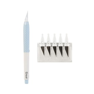 Foto 2 | Kit De Cuchillos Cricut Truecontrol 2004843 Con 5 Hojas De Repuesto, Color Azul - Venta Internacional.