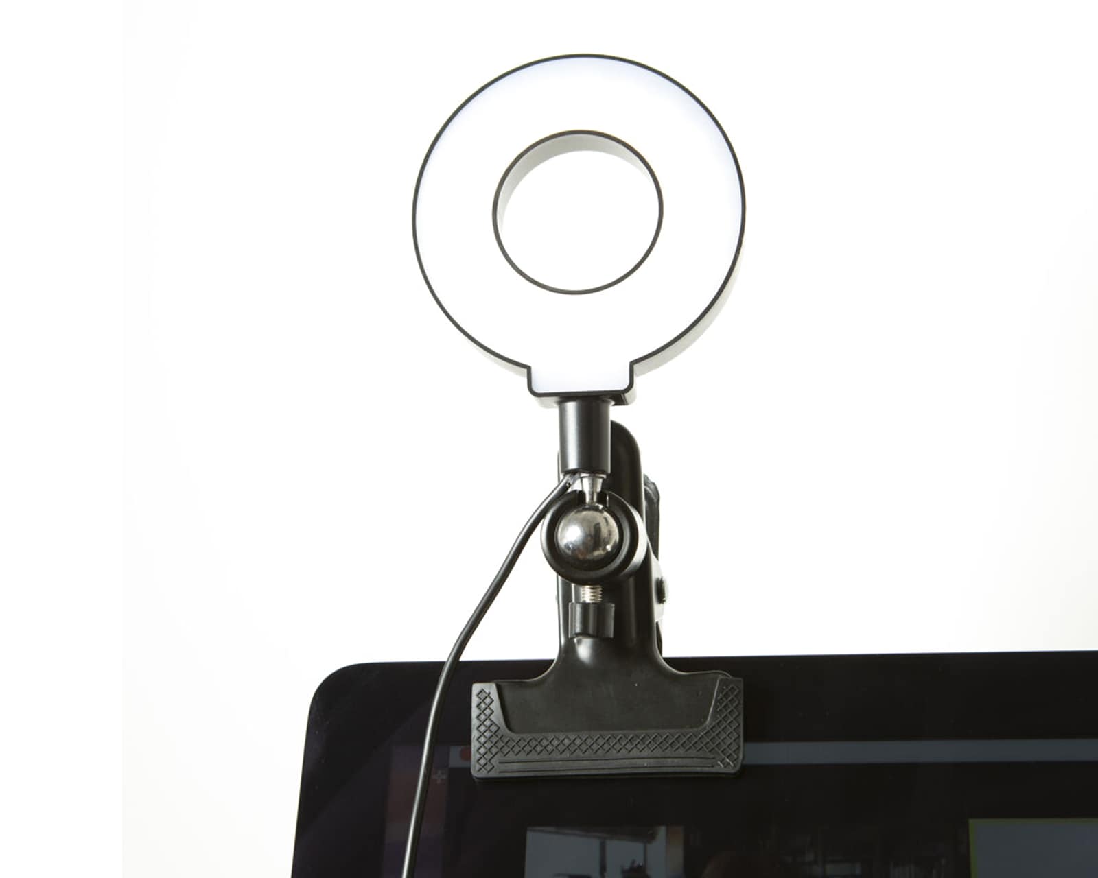 Luz Selfie para Laptop Kikkerland Us210 color Negro $529