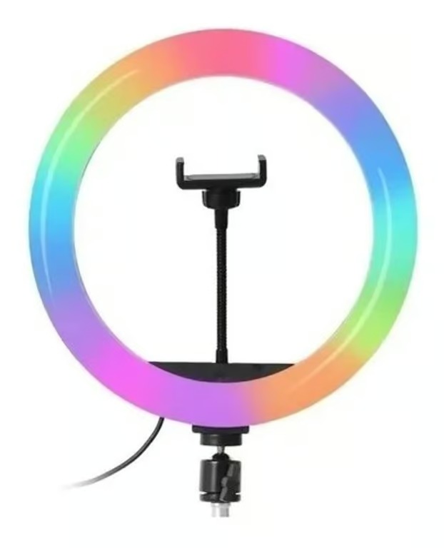 Foto 1 | Aro de Luz Led 12 Pulgadas RGB con Tripié de 2 Metros