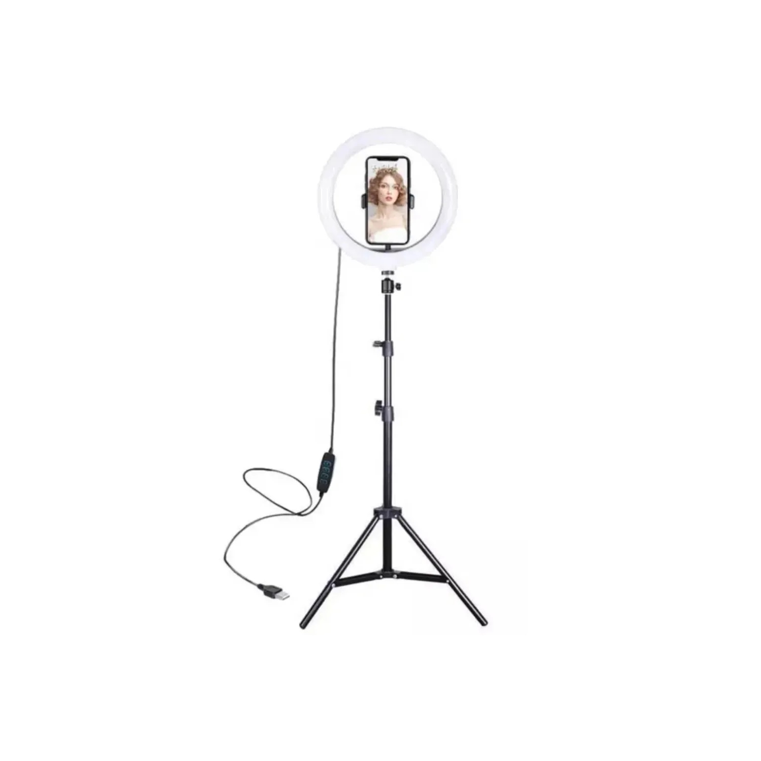 Foto 2 pulgar | Ring Light + Trípode De 26 Cm Para Fotografía Y Vídeo - Venta Internacional.