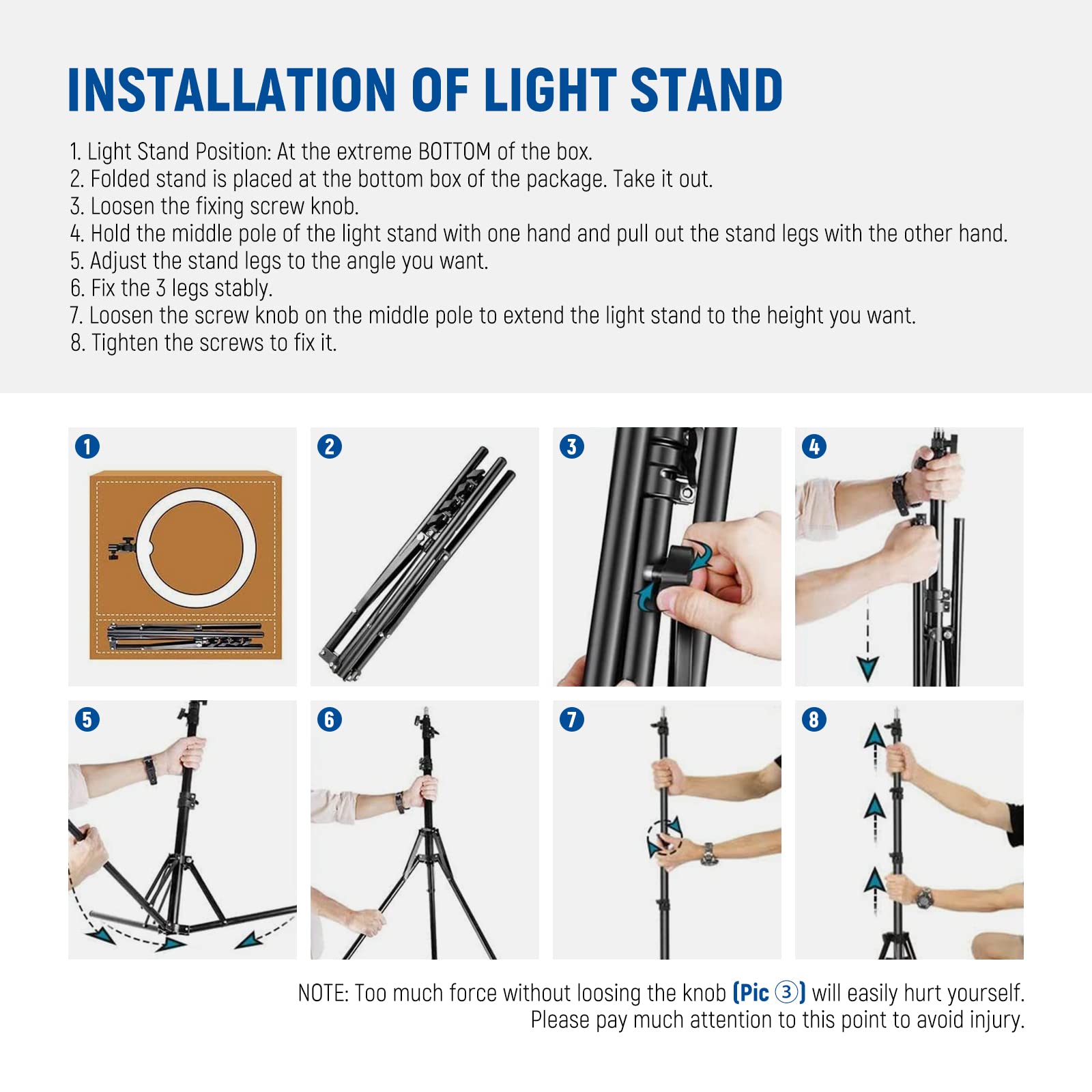 Foto 6 pulgar | Ring Light Neewer Rl-18 53 W Cri 95+ Con Soporte Para Maquillaje - Venta Internacional.