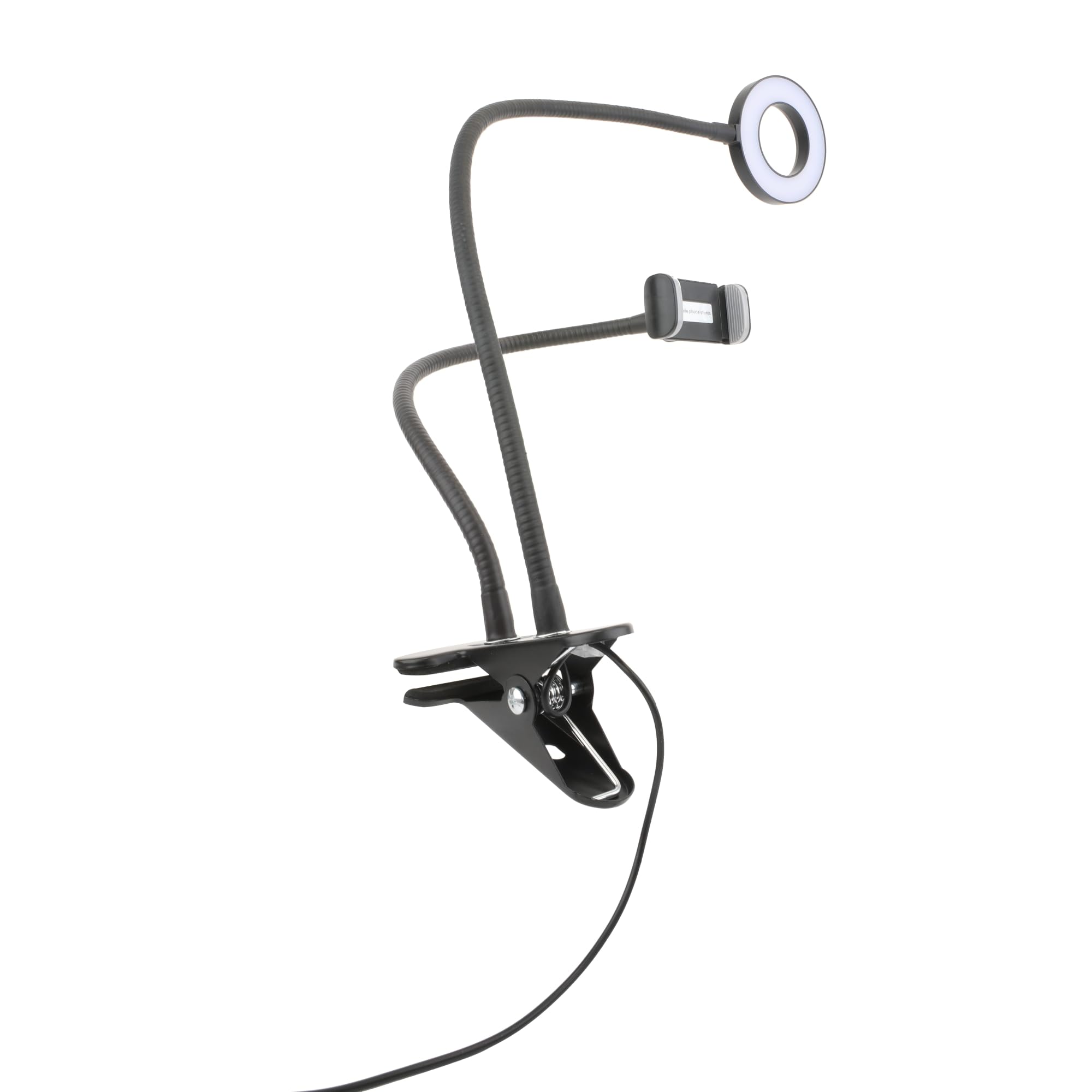 Lámpara Tipo Anillo Vivitar Vivpc001 Con Cuello De Cisne Flexible Para Smartphone - Venta Internacional.