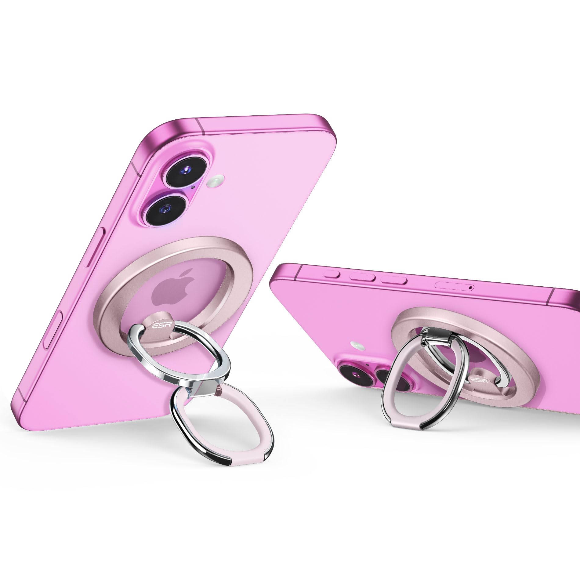Foto 2 pulgar | Soporte Magnético Esr Para Teléfono Con Forma De Anillo Para Iphone 16/15/14/13/12, Color Rosa - Venta Internacional.