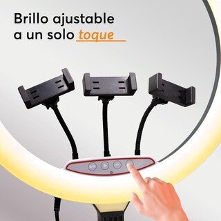 Foto 4 | Aro De Luz Archy 18'' Con Tripie 2m Para Celular Y Cámara Selfie Luz Led Regulable Profesional