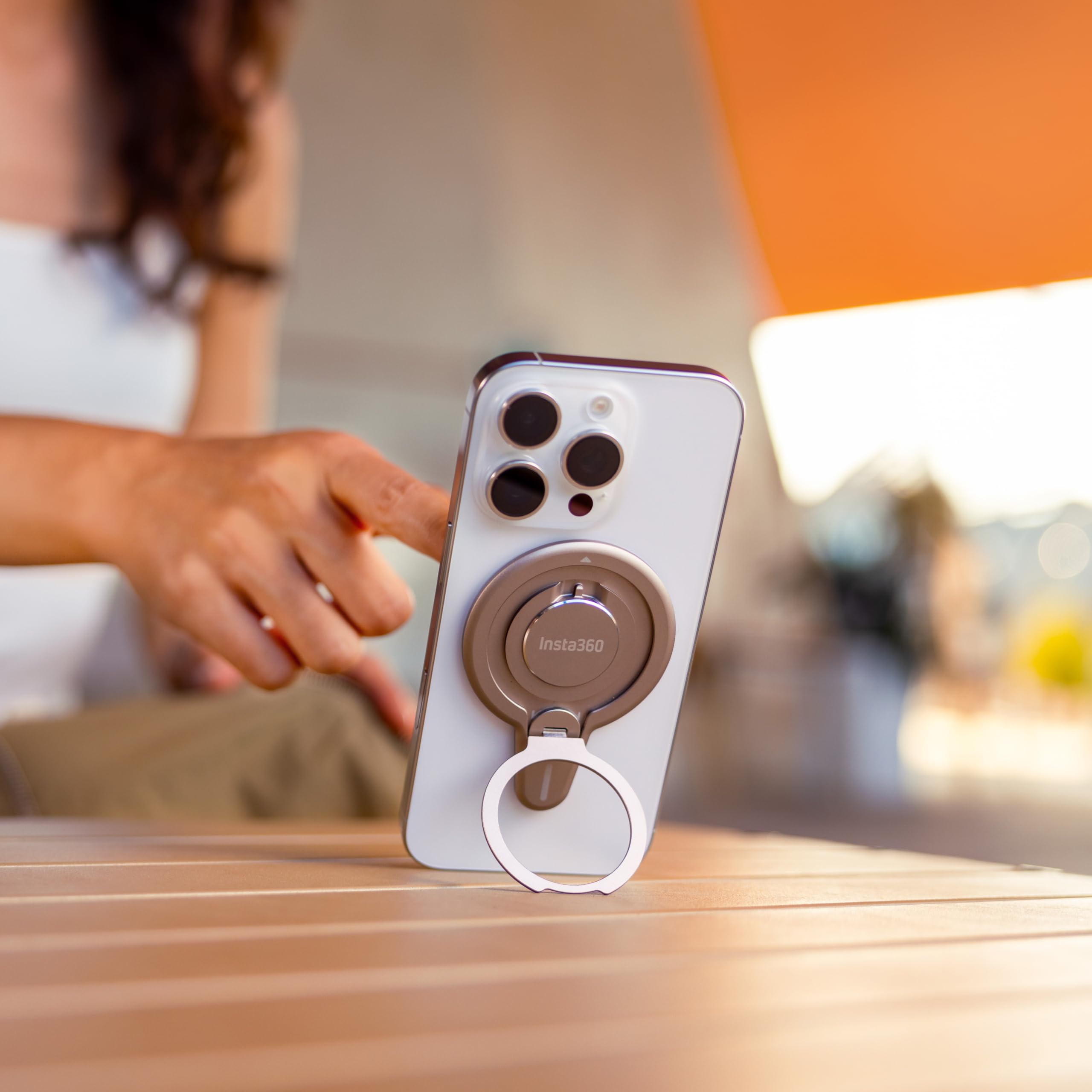 Foto 7 pulgar | Soporte Magnético Para Teléfono Insta360 Flow 2 Pro Para Iphone 12+ - Venta Internacional.