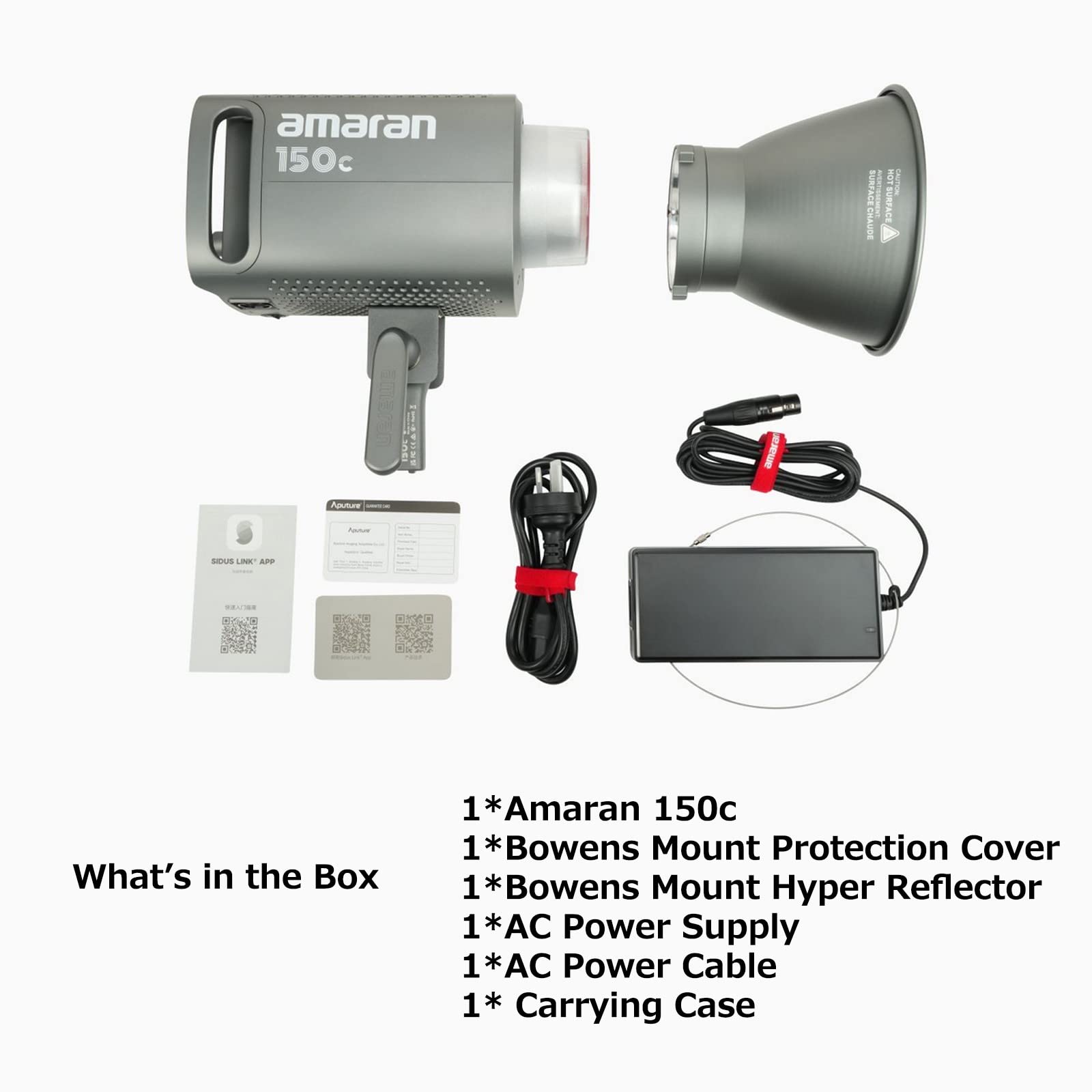 Foto 7 pulgar | Lámpara Led De Vídeo Aputure Amaran 150x Rgbww 150w 2500k-7500k - Venta Internacional.