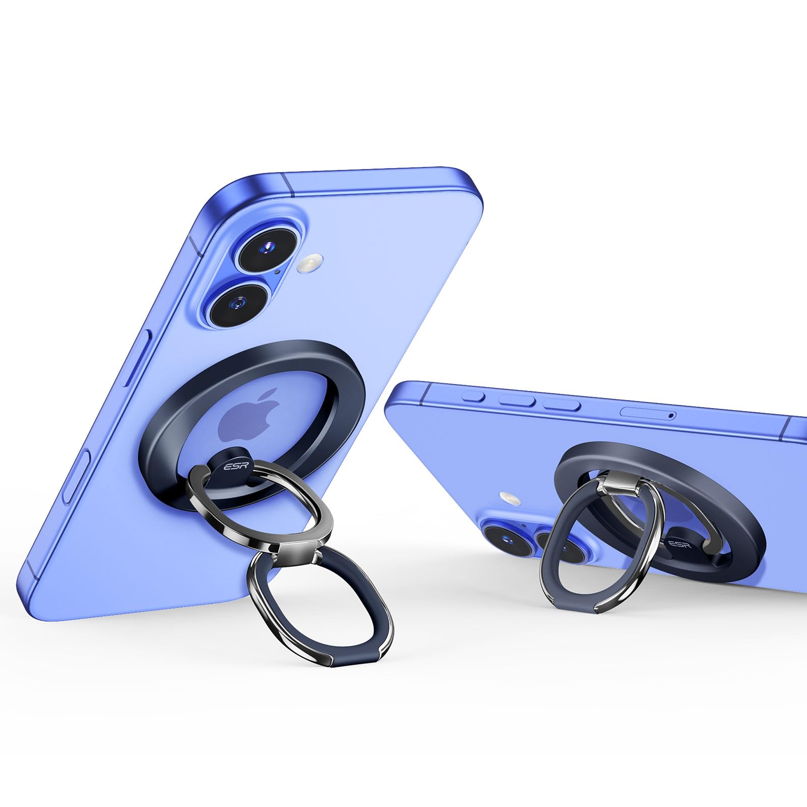 Foto 2 pulgar | Soporte De Anillo Esr Magnético Para Iphone, Color Azul - Venta Internacional.