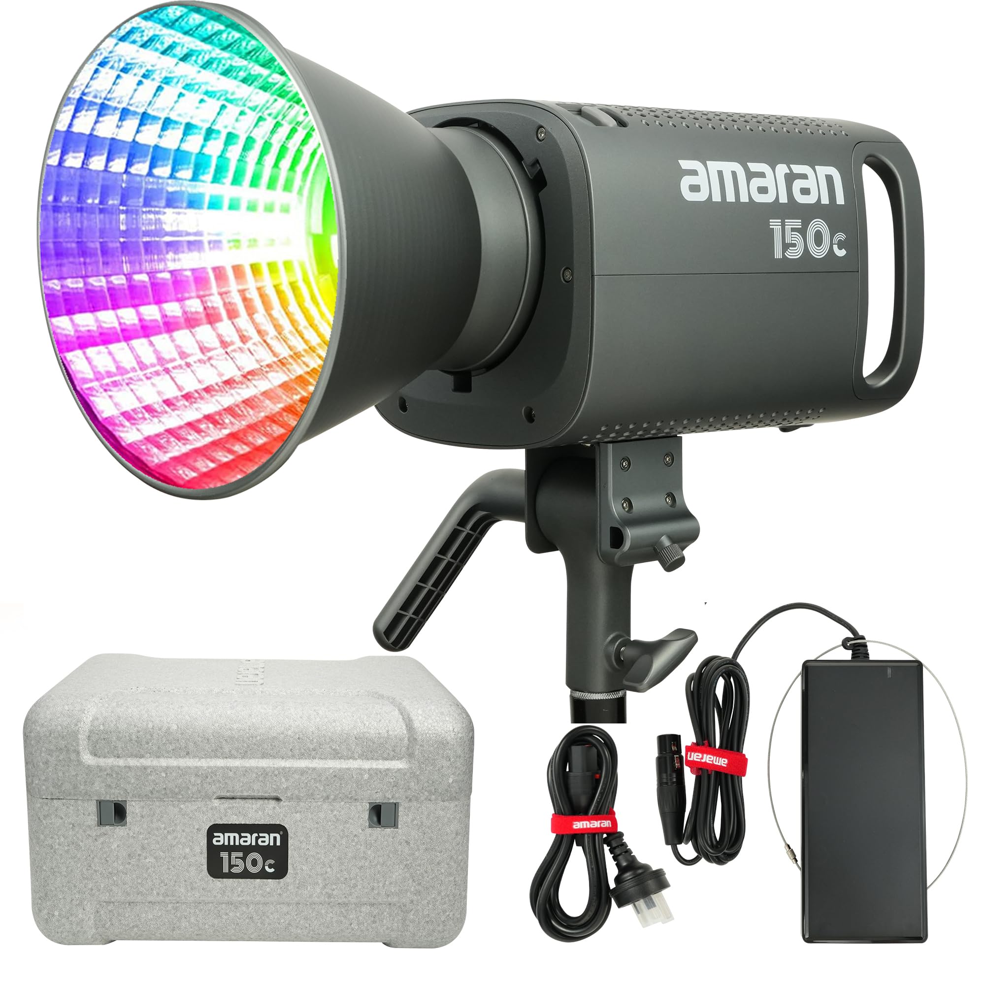 Lámpara Led De Vídeo Aputure Amaran 150x Rgbww 150w A Todo Color - Venta Internacional.