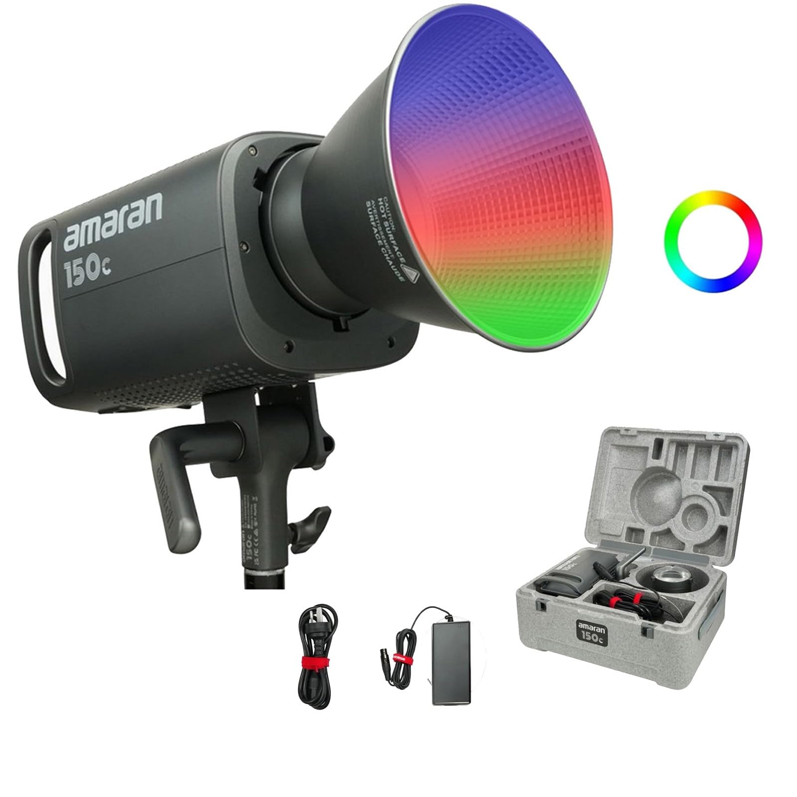 Foto 2 pulgar | Lámpara De Vídeo Led Aputure Amaran 150v Rgbww A Todo Color 150w - Venta Internacional.