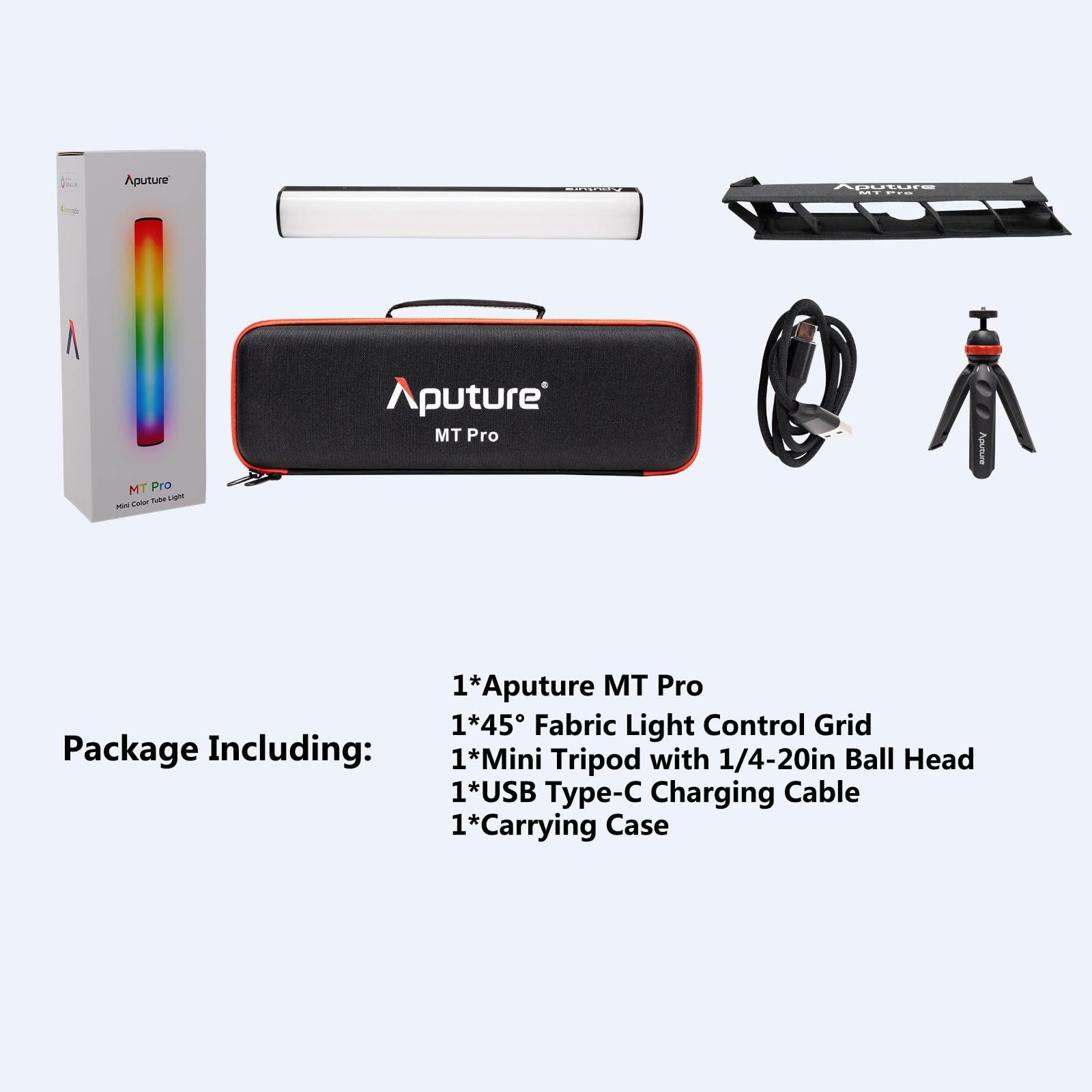 Foto 5 | Lámpara Led Aputure Mt Pro Rgb 7.5w Bicolor 2000k-10000k - Venta Internacional.