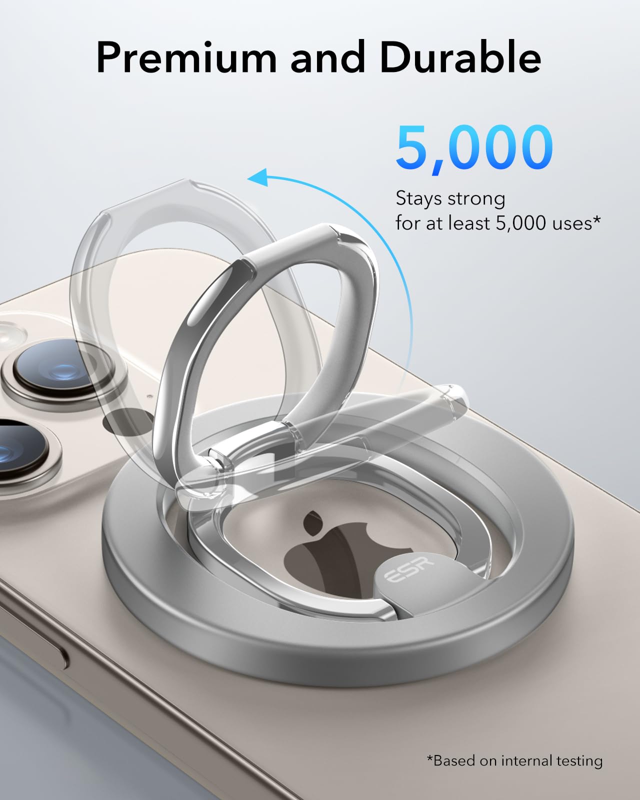 Foto 6 pulgar | Soporte De Anillo Esr Magnético Para Teléfono Con Soporte Para Iphone S25 - Venta Internacional.