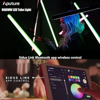 Foto 2 | Tubo De Luz Led Aputure Amaran T4c Rgbww 40 W 2500 K-7500 K 120 Cm - Venta Internacional.