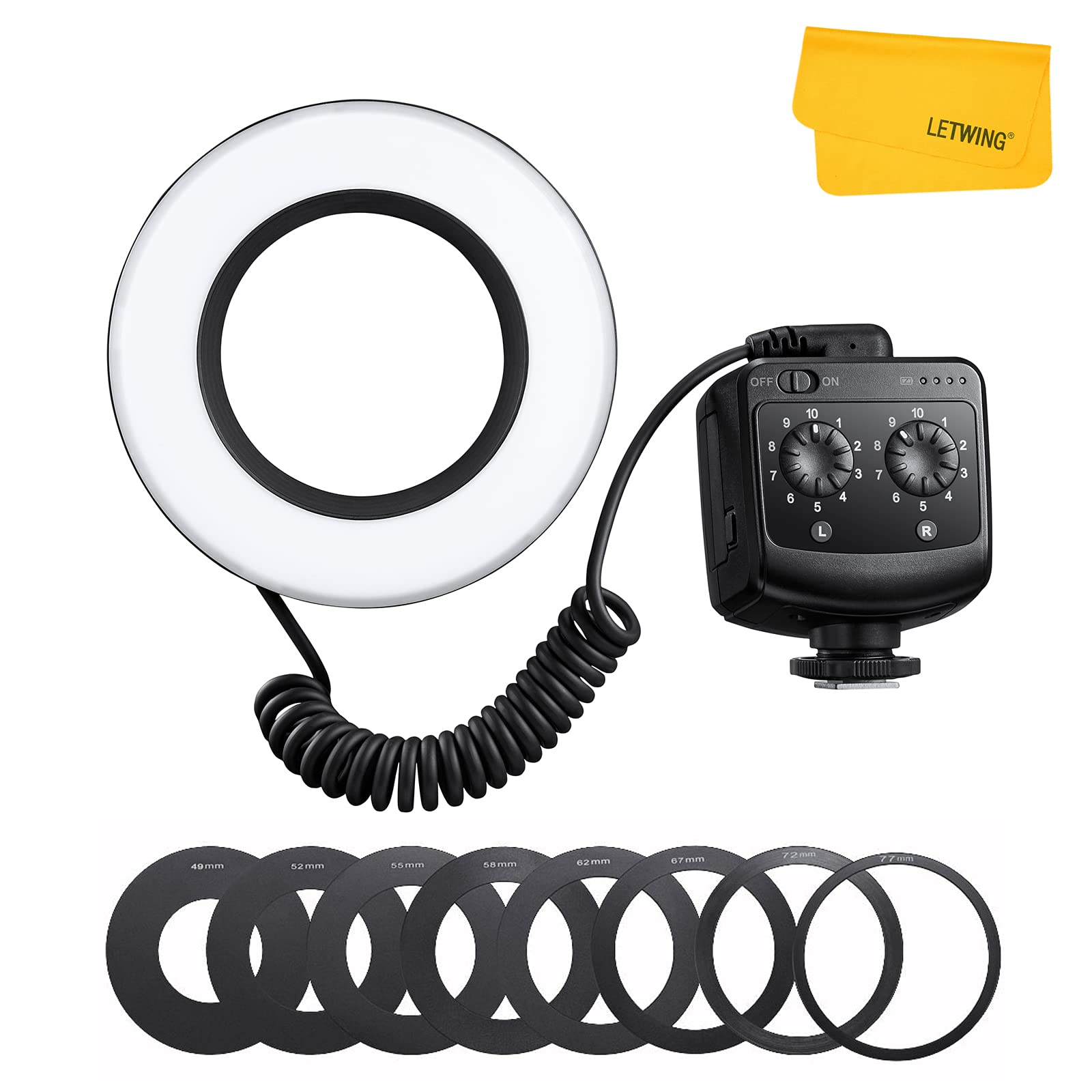 Foto 2 pulgar | Ring Light Godox Ring 72 Macro Led Con Adaptador De 8 Lentes Para Réflex Digitales - Venta Internacional.