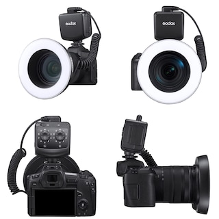 Foto 2 | Ring Light Godox Ring 72 Macro Led Con Adaptador De 8 Lentes Para Réflex Digitales - Venta Internacional.