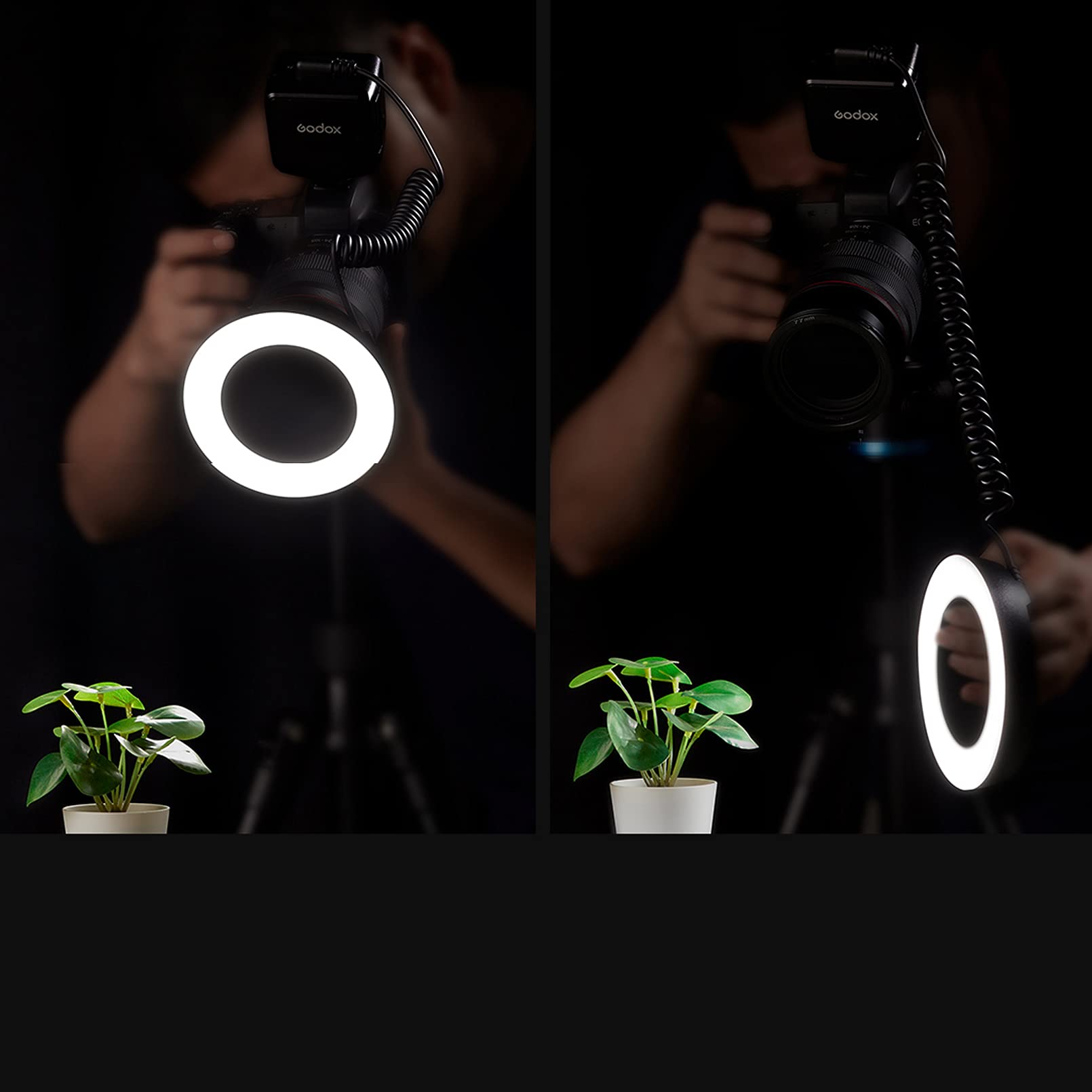 Foto 4 pulgar | Ring Light Godox Ring 72 Macro Led Con Adaptador De 8 Lentes Para Réflex Digitales - Venta Internacional.