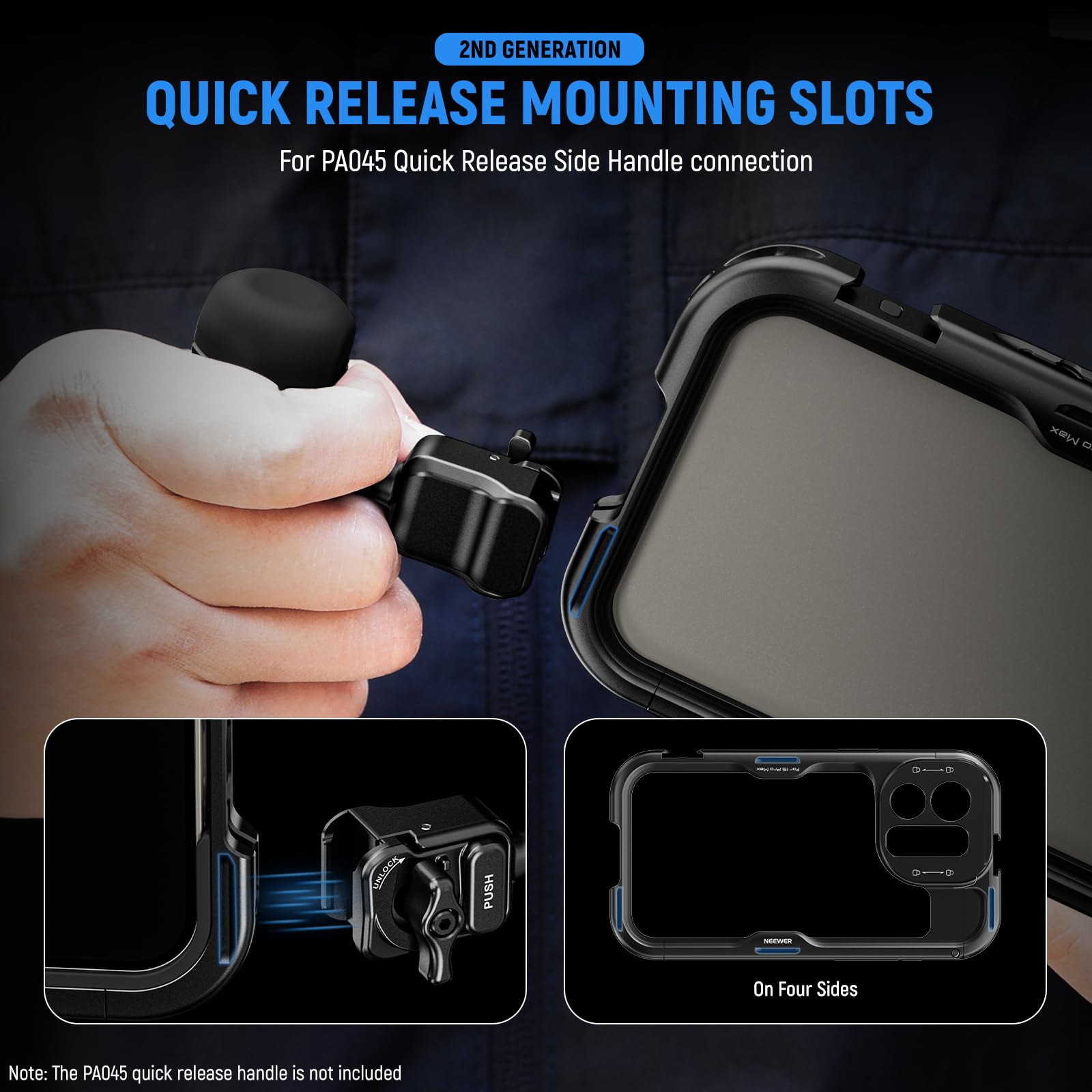 Foto 2 | Funda Para Teléfono Neewer 15 Pro Max De Segunda Generación Con Adaptador De Filtro De 67 Mm - Venta Internacional.