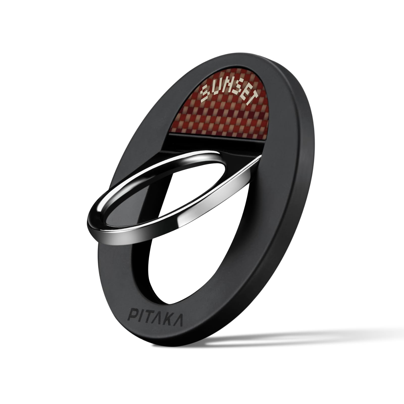 Foto 2 pulgar | Soporte Para Anillo De Teléfono Pitaka Magez Grip Sunset Para Iphone - Venta Internacional.