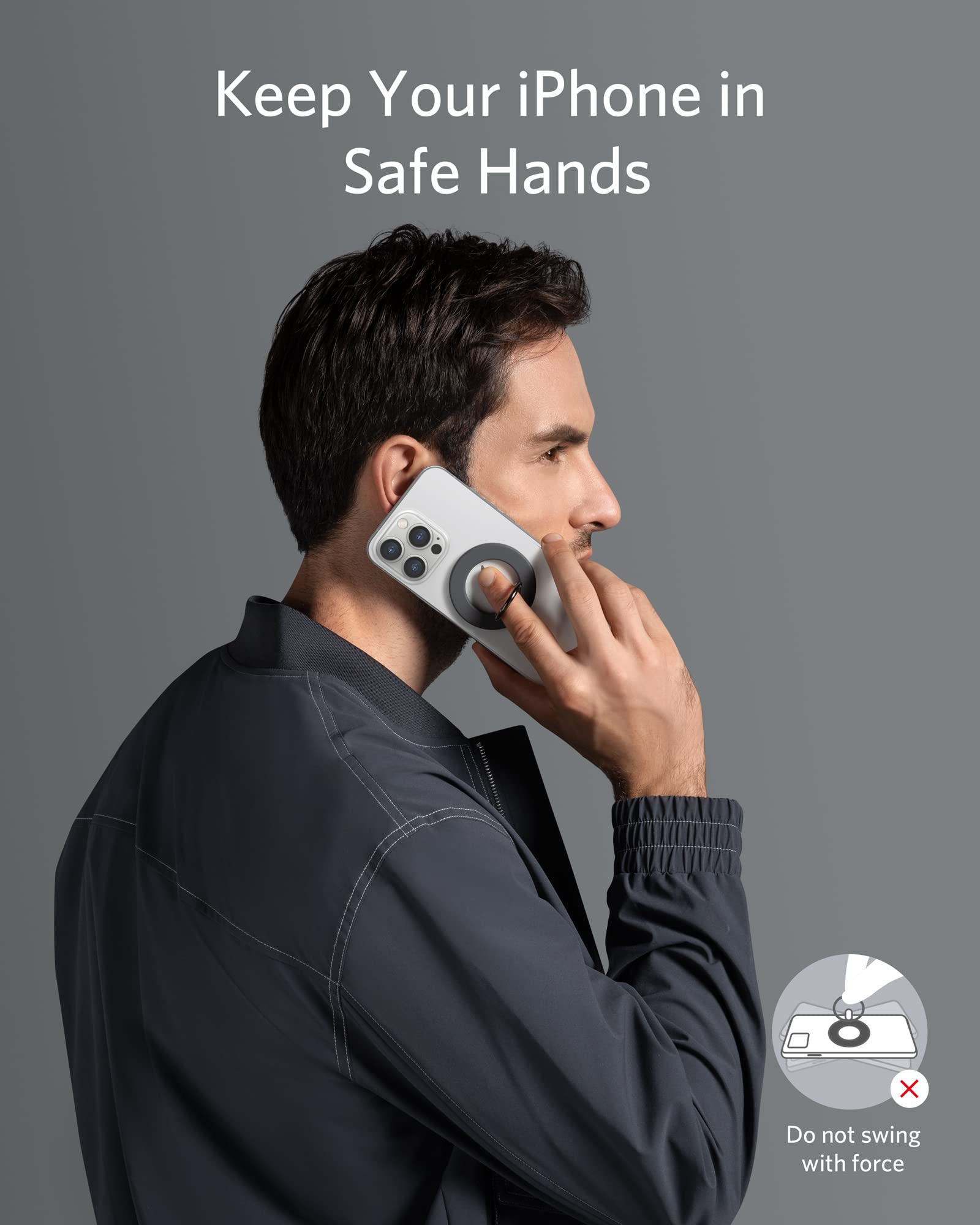 Foto 4 pulgar | Soporte Para Anillas Anker Maggo 610 Phone Grip Para Iphone 14/13/12 - Venta Internacional.
