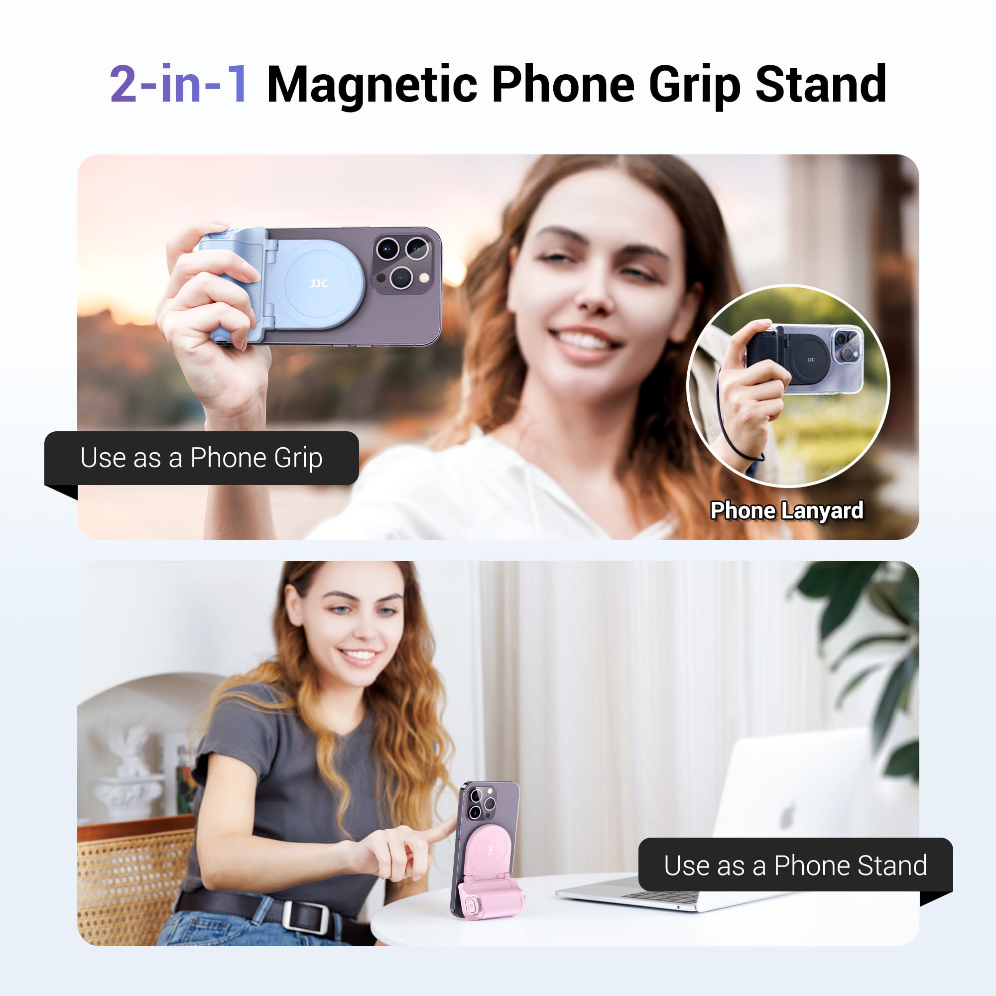 Foto 2 | Empuñadura Magnética Para Cámara De Teléfono Jjc Msg-p1 Para Iphone Android - Venta Internacional.