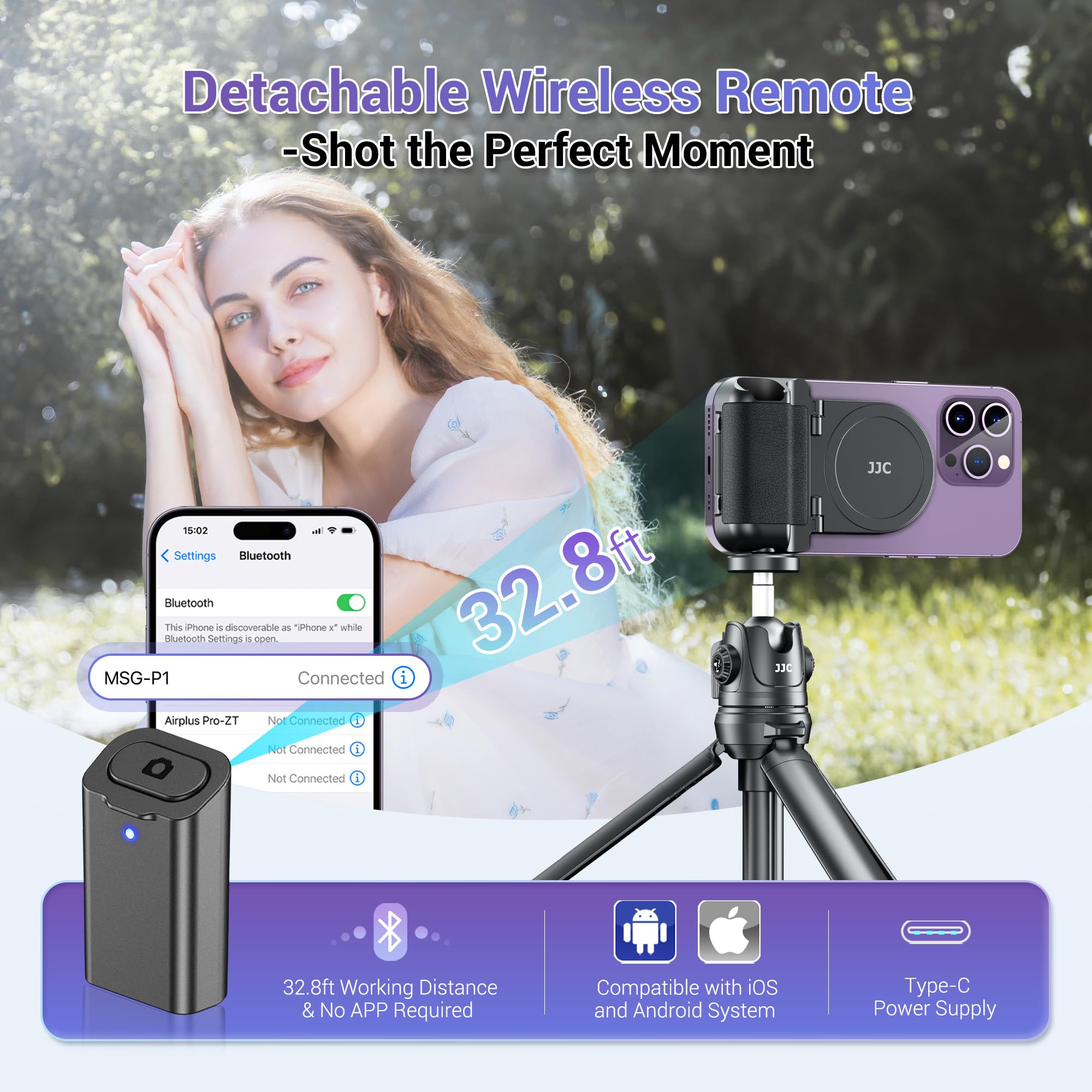 Foto 6 | Empuñadura Magnética Para Cámara De Teléfono Jjc Msg-p1 Para Iphone Android - Venta Internacional.