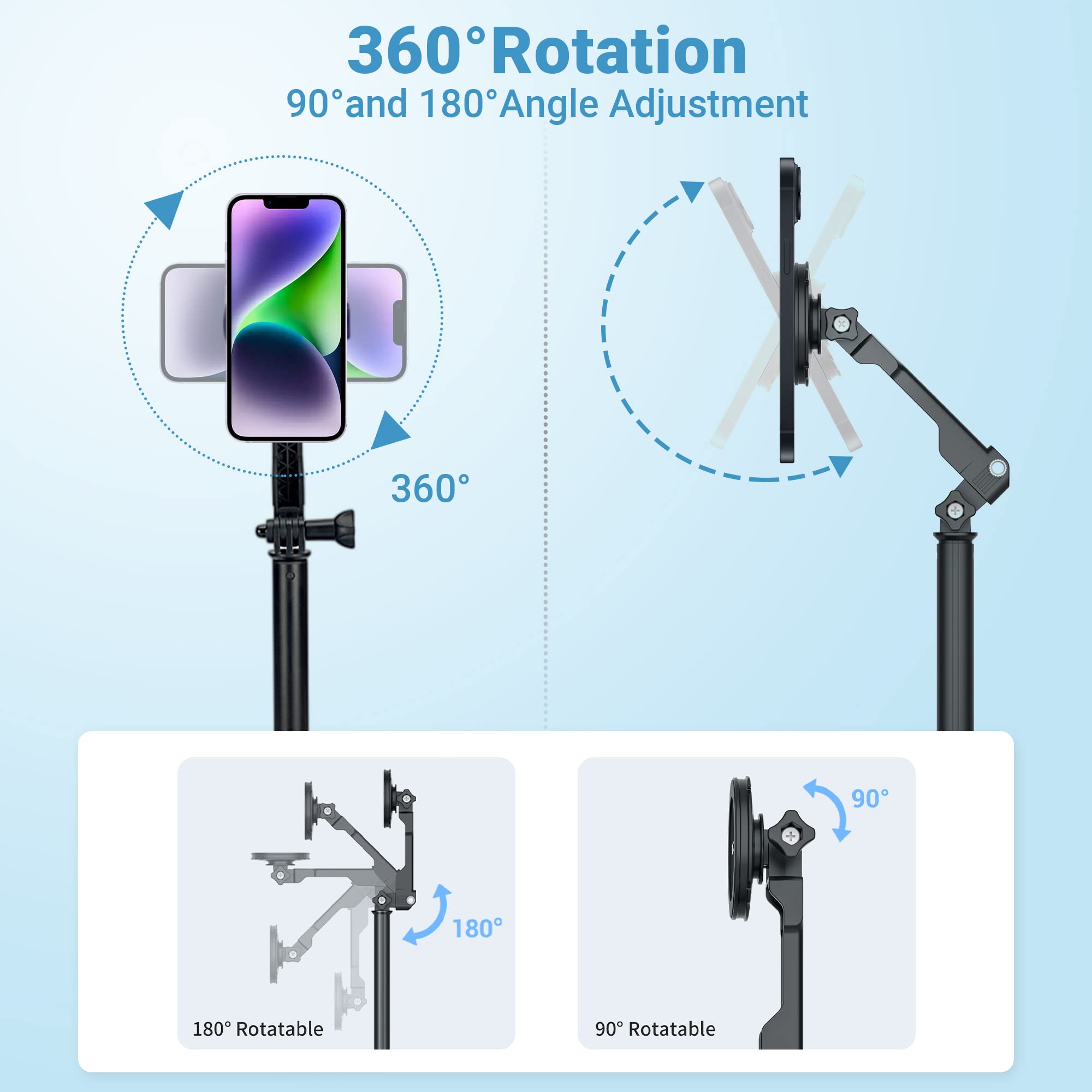 Foto 5 | Soporte De Teléfono Y Escritorio Jjc Strong Magnético Con Magsafe Para Iphone - Venta Internacional.