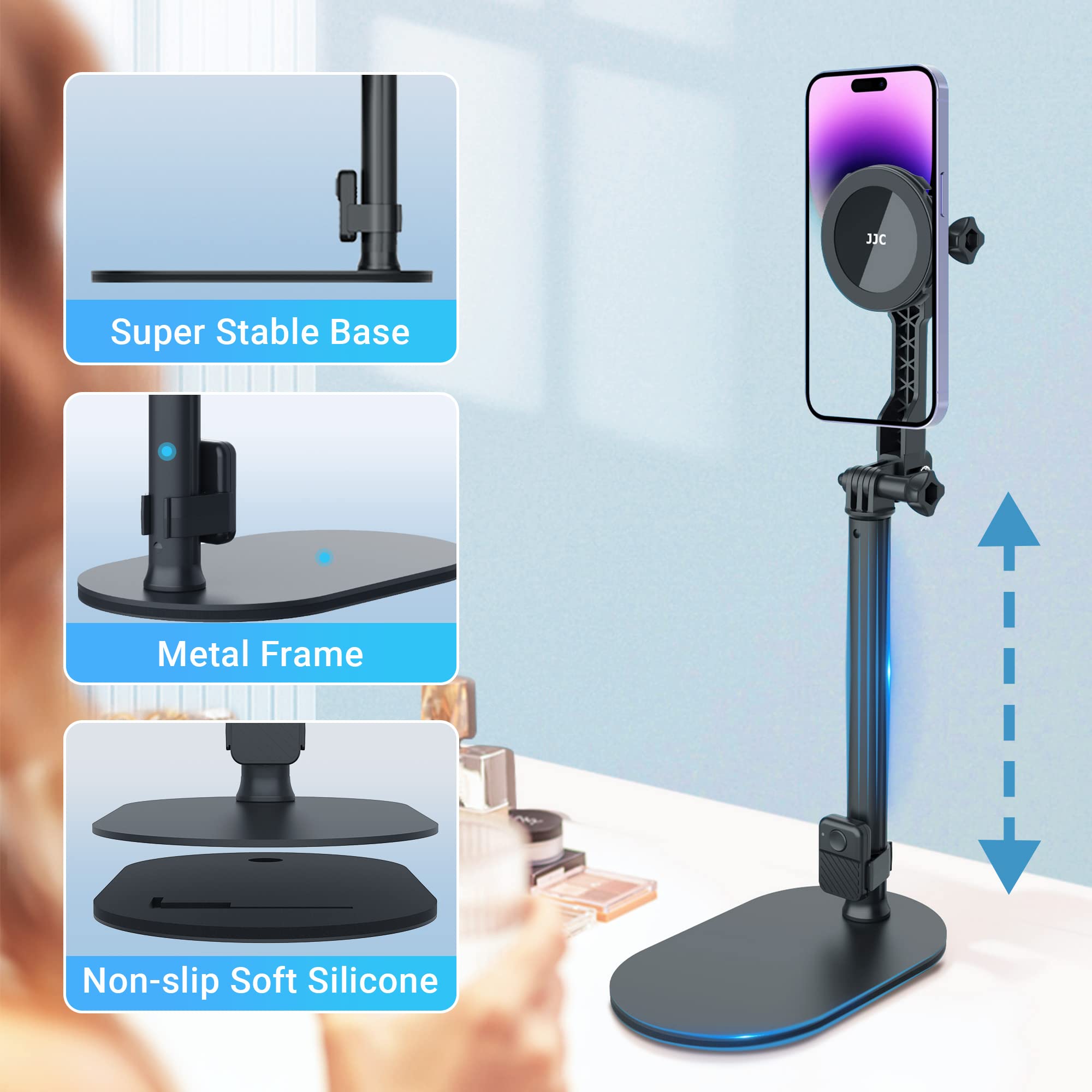 Foto 6 | Soporte De Teléfono Y Escritorio Jjc Strong Magnético Con Magsafe Para Iphone - Venta Internacional.