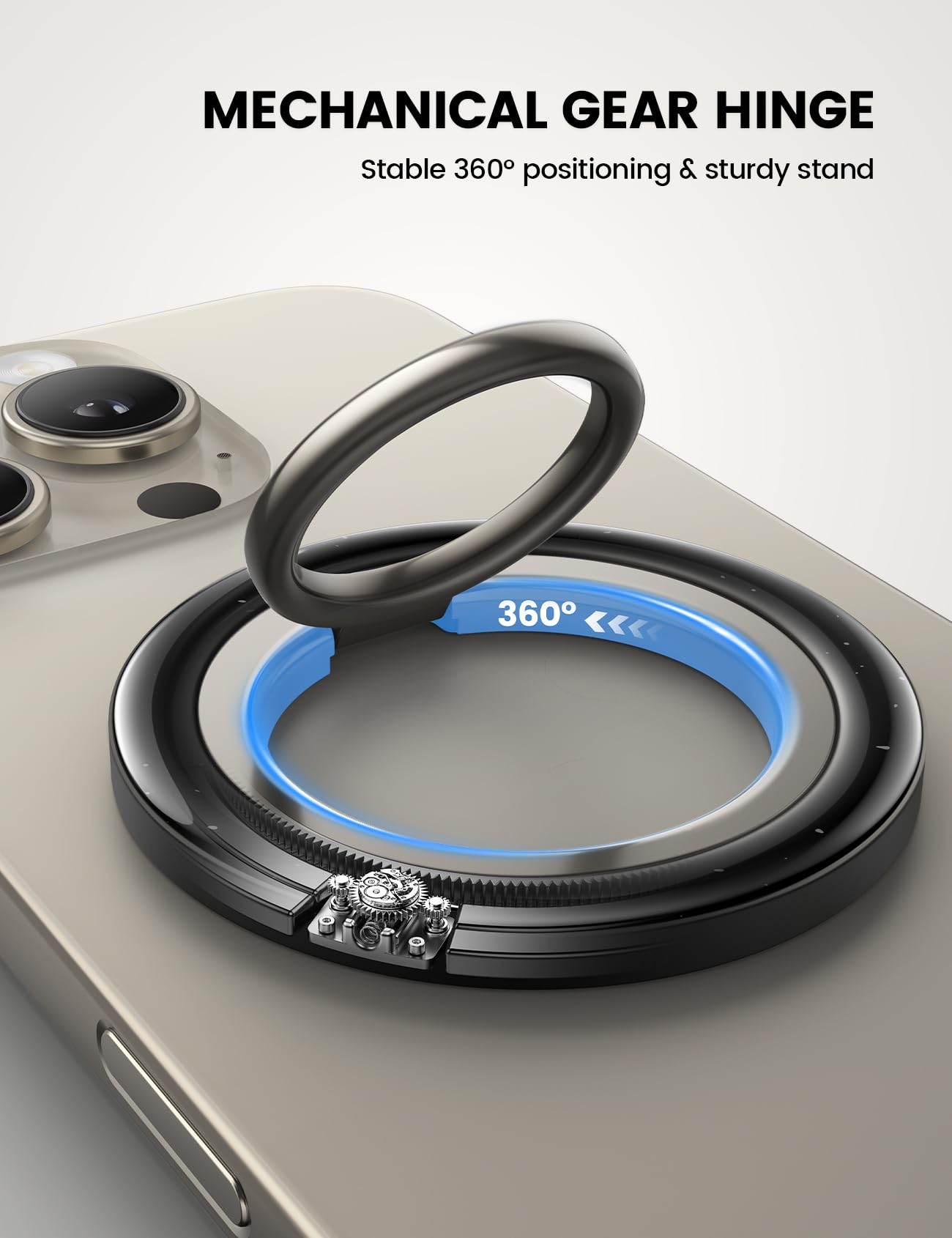 Foto 3 | Anillo De Teléfono Magnético Lamicall Para Iphone Magsafe - Venta Internacional.