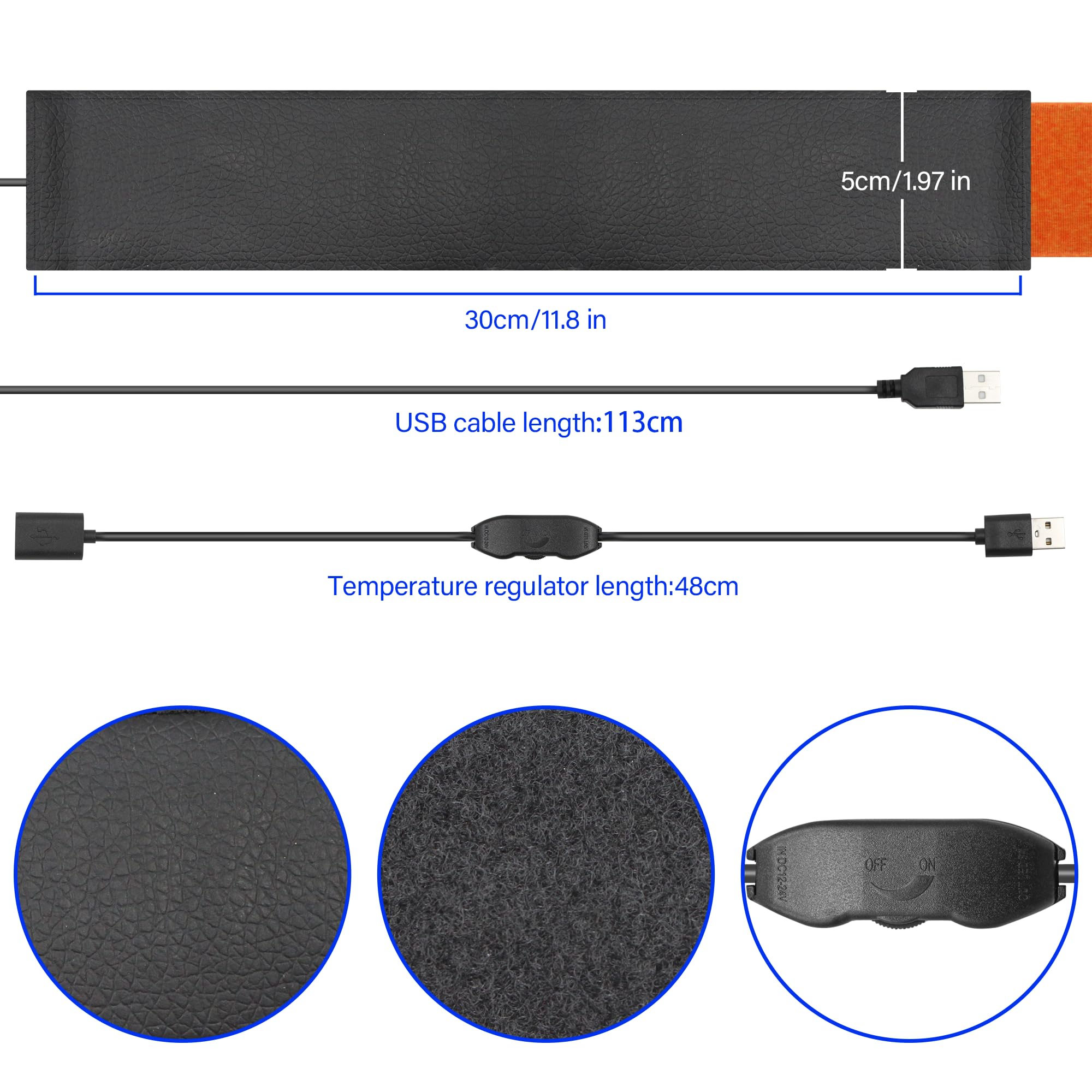 Foto 3 pulgar | Calentador De Lentes Warmer Dew Heater Strip Astromania 30 Cm Usb - Venta Internacional.
