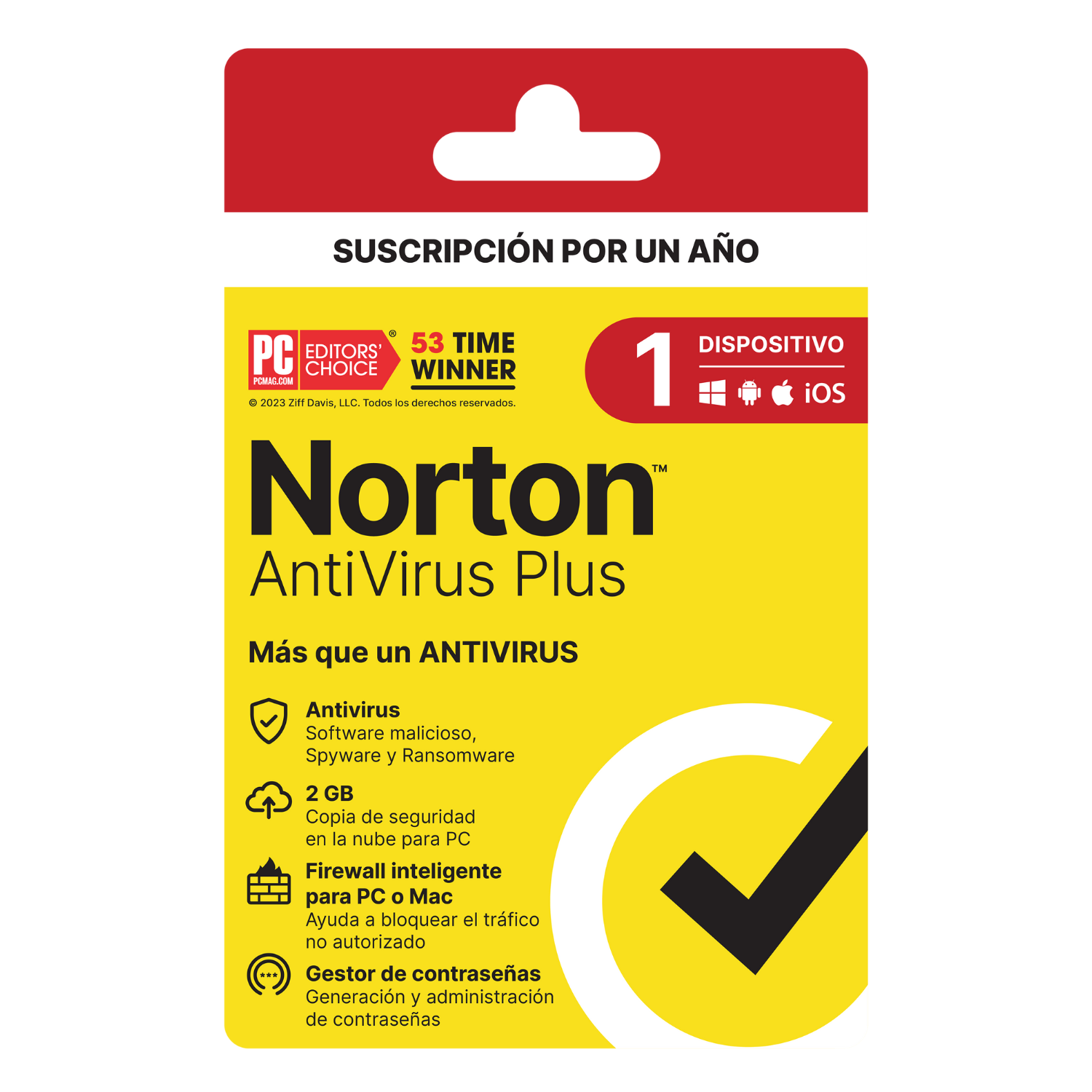 Foto 1 | Antivirus Norton Antivirus Plus 1 Dispositivo 1 Año