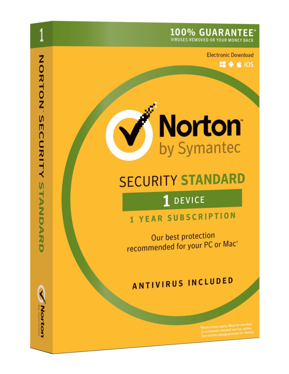 Foto 1 | Tarjeta Antivirus Norton Security Gs Para 1 Dispositivo 1 Año