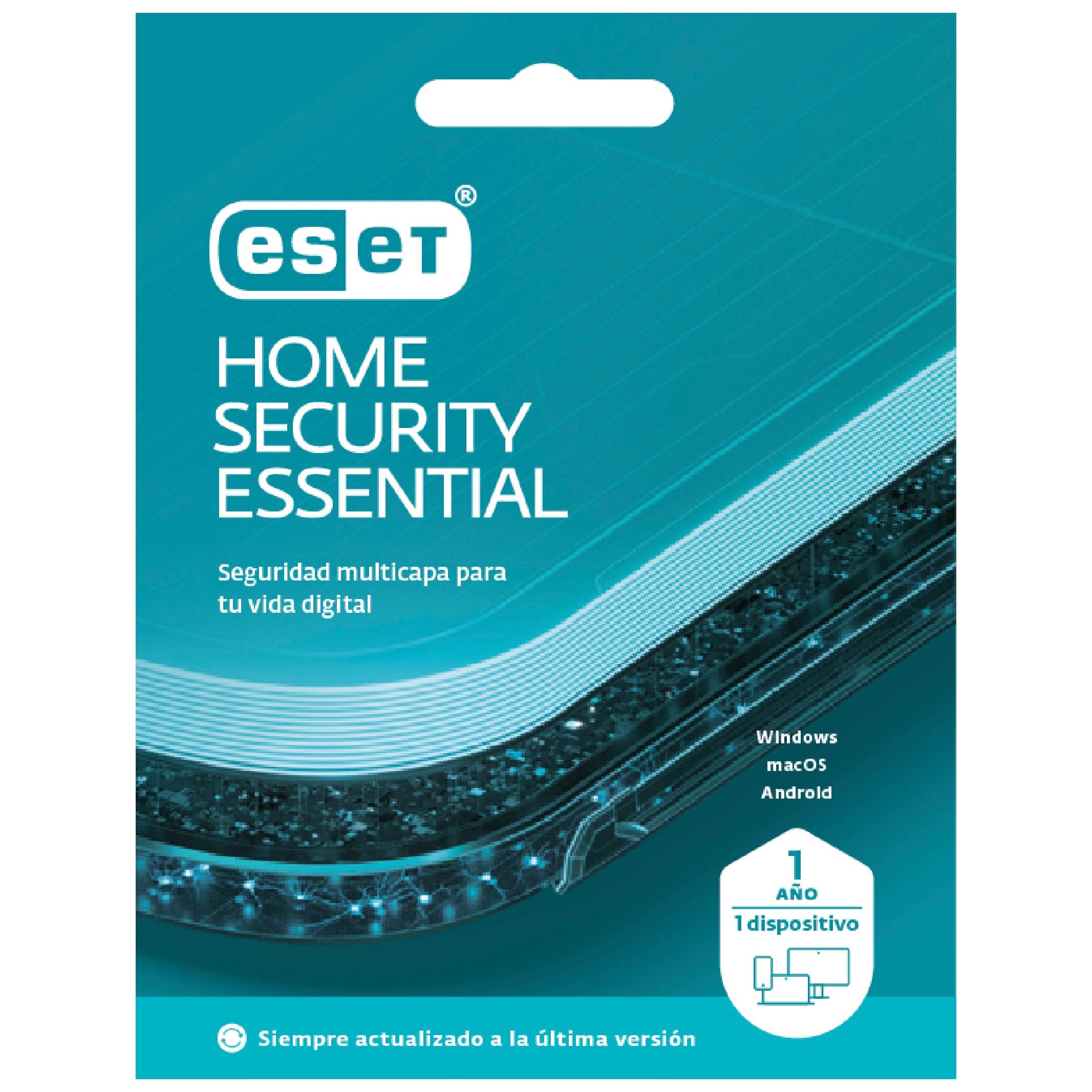 Antivirus Eset Home Security Essential 1 Lic 1 Año $769