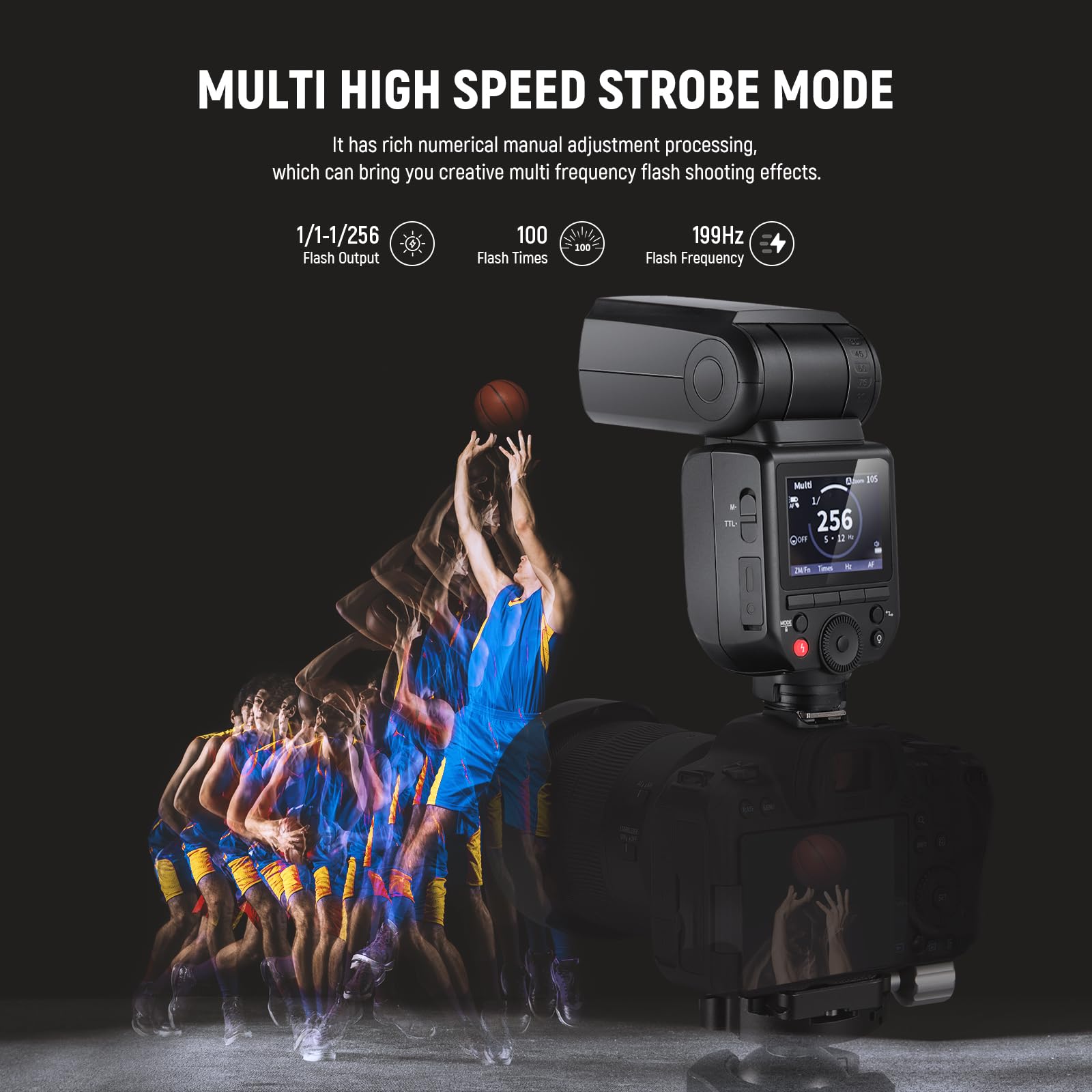 Foto 5 pulgar | Cámara Flash Speedlite Neewer Z880-c 2.4g 76ws Ttl Para Canon - Venta Internacional.